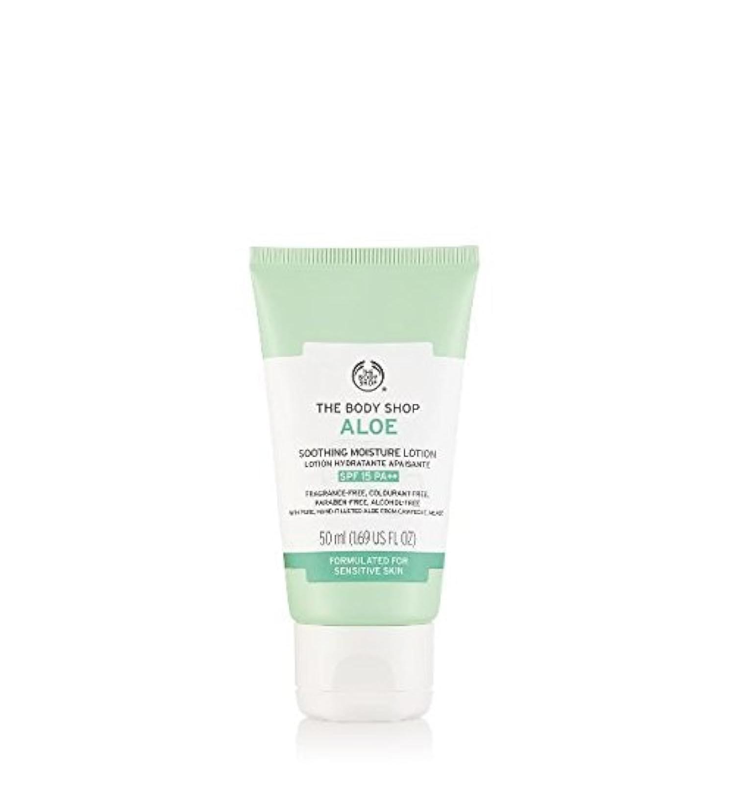 The Body Shop Aloe Soothing Moisture Lotion SPF 15 - 50ml