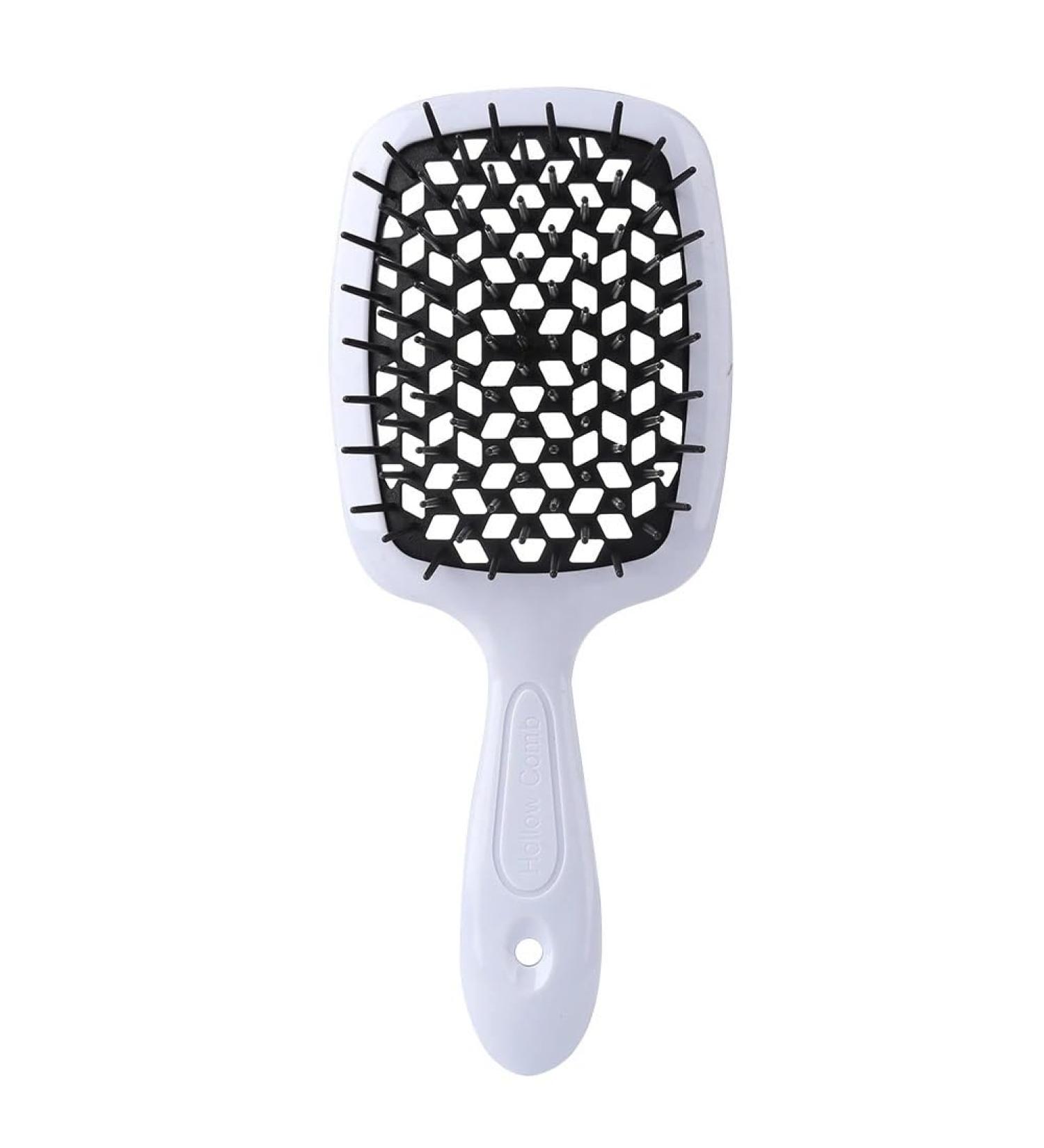 Comb Fluffy Shaped Comb Mesh Comb Wide Tooth Air Cushion Comb Massage Hair Brush Styling Tool Wide Tooth Comb (Color : Black) - Buy Online on GoSupps.com