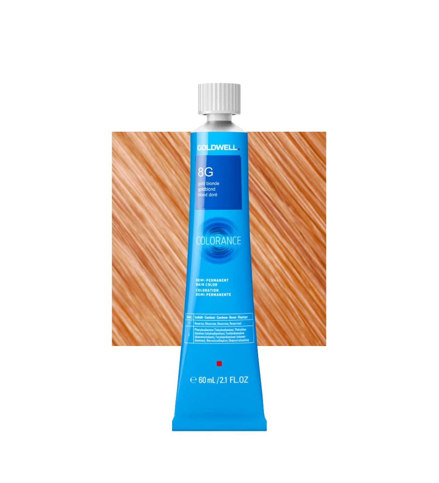8G Light golden blond Goldwell Colorance Warm blondes tb 60ml