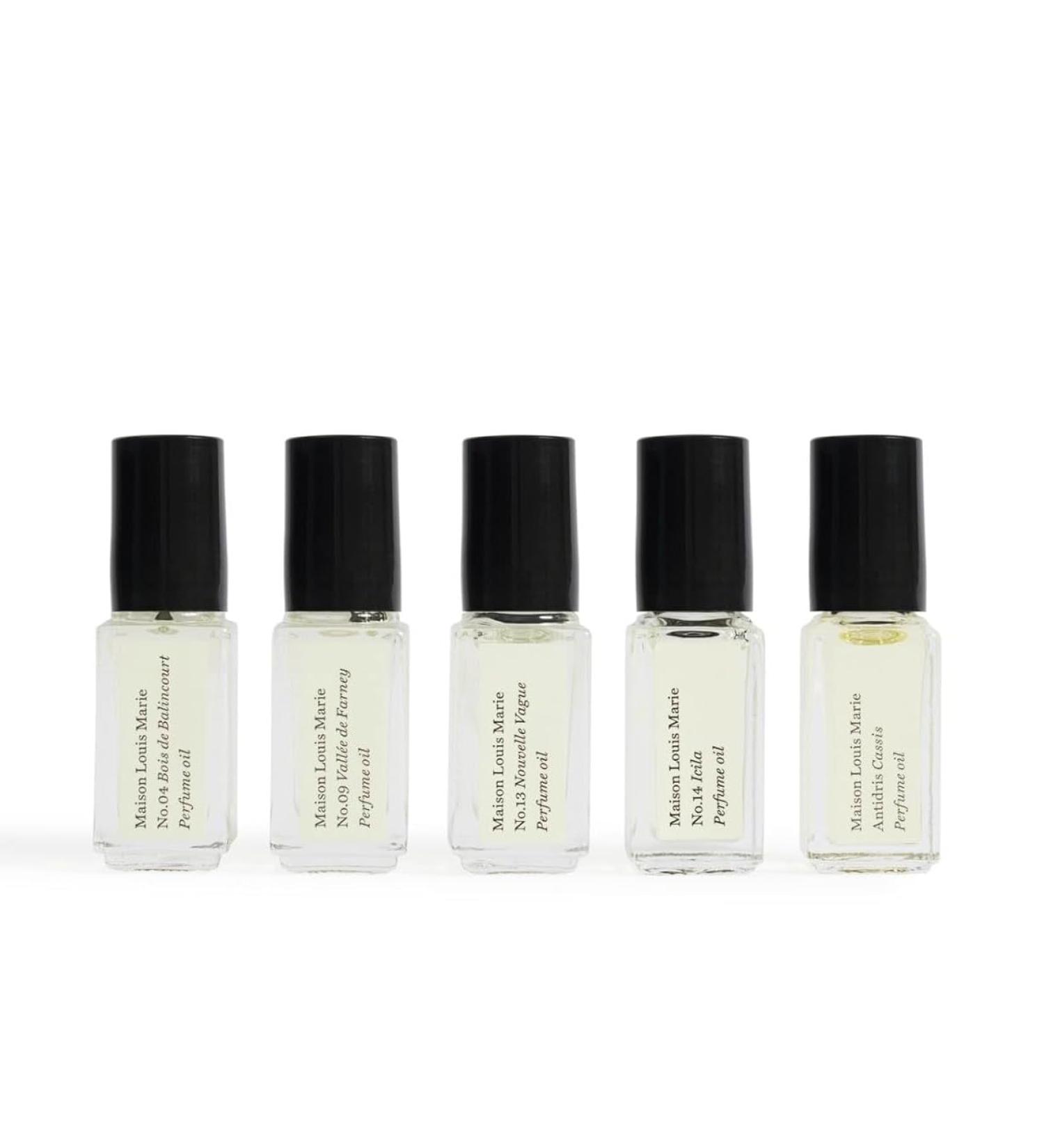 Maison Louis Marie - Natural Roll-On Perfume Oil 5-Piece Discovery Set | Luxury Clean Beauty + Non-Toxic Fragrance - Buy Online on GoSupps.com
