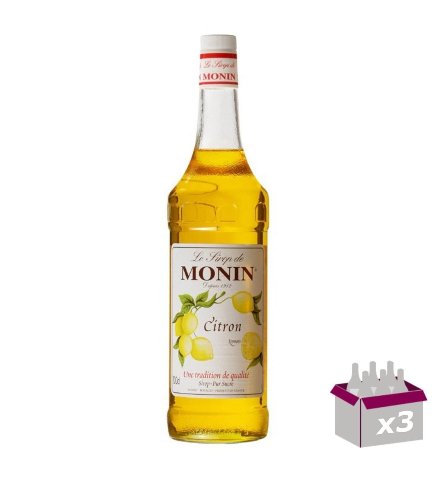 Set of 3 Lemon Syrup 1L