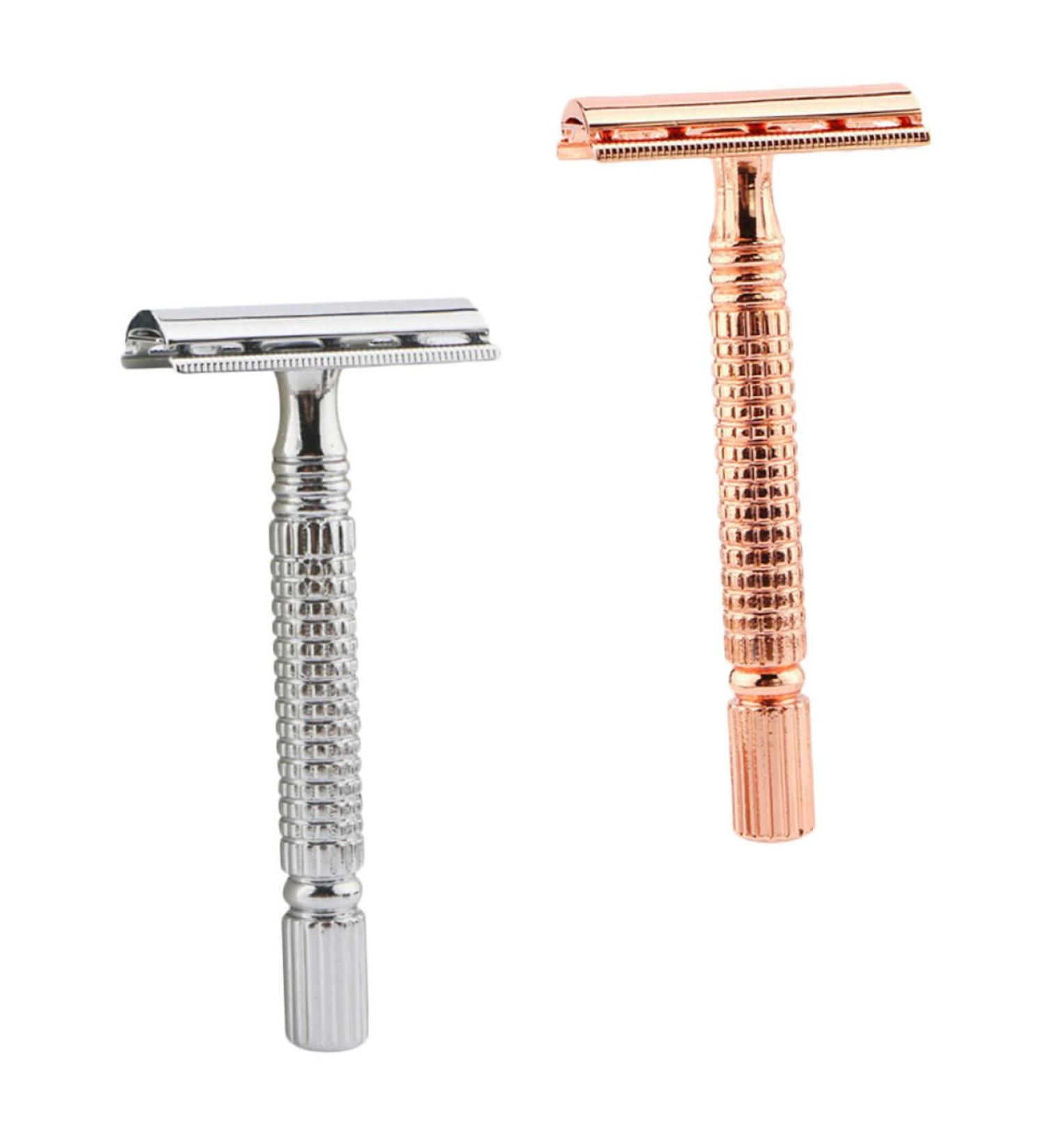 Angoily Double-Sided Razor Tool for Men | Aluminum Alloy Handle | Perfect Father's Birthday Gift | International Shipping - Buy Online on GoSupps.com
