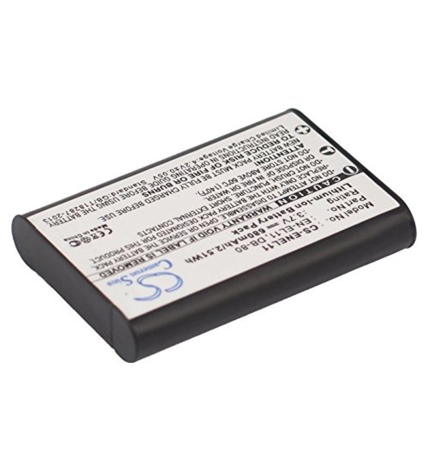 Replacement Battery for Sanyo Xacti DMX-E10 & VPC-E10 - DB-L70 DB-L70A DB-L70AU - 680mAh/3.7V | International Shipping - Buy Online on GoSupps.com