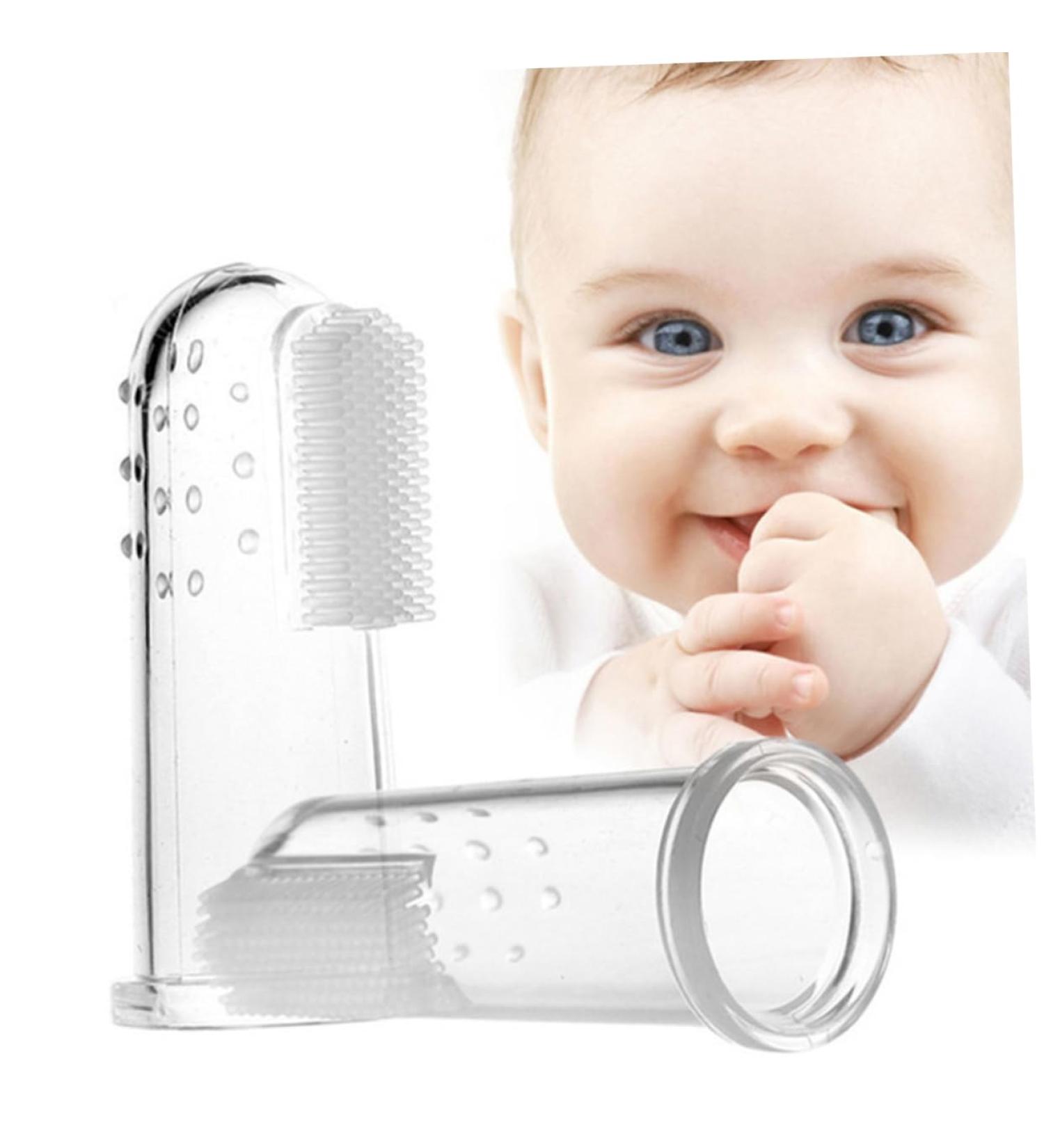 FRCOLOR 2pcs Oral Massager Toothbrush - Gentle Cleaning Brush for Healthy Teeth & Gums | International Shipping Available - Buy Online on GoSupps.com