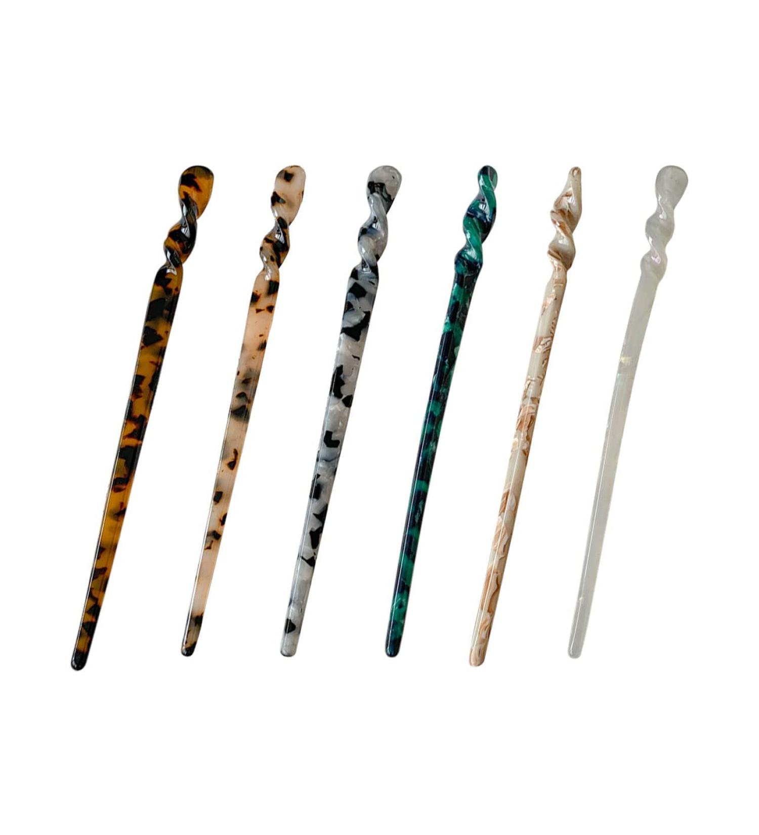 6 Pack Vintage Chinese Chopsticks Hair Sticks - Women's & Girls' Hair Accessories - Buy Online on GoSupps.com
