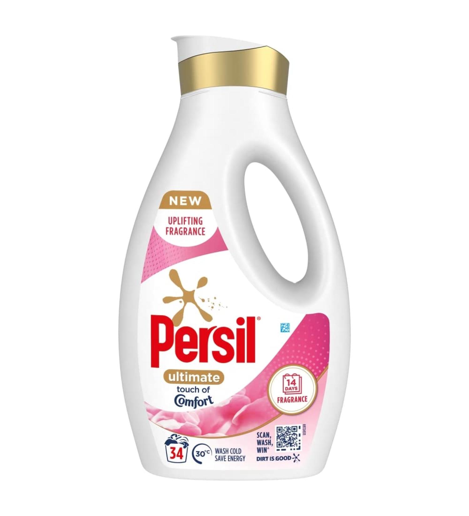 Persil Ultimate Touchof Comfort Washing Liquid Detergent 918ml