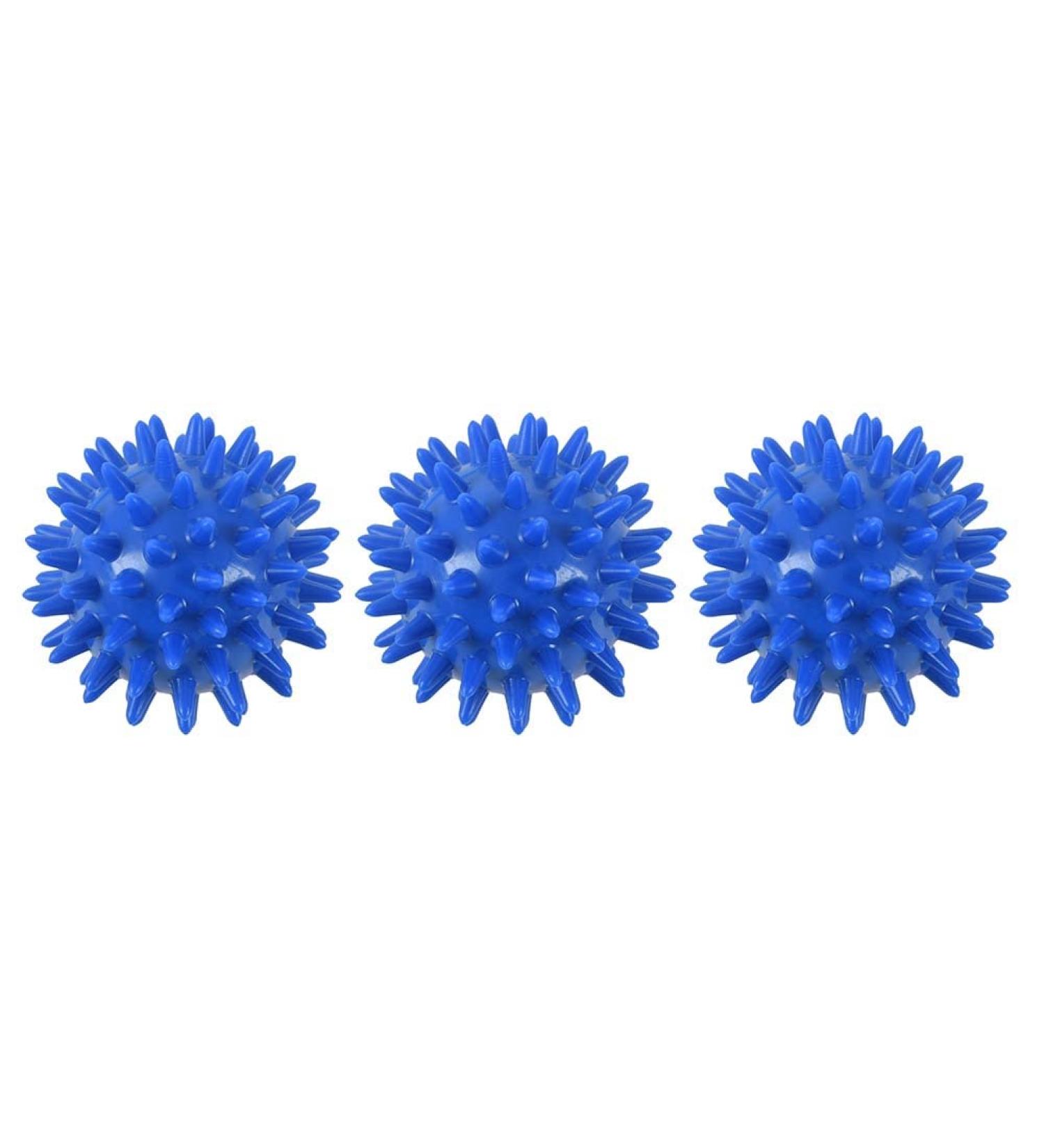 XIDIT Soft Massage Ball for Pain Relief - 5.5cm Blue | Ideal for Palm Feet Arm Neck & Back | Shop Internationally - Buy Online on GoSupps.com