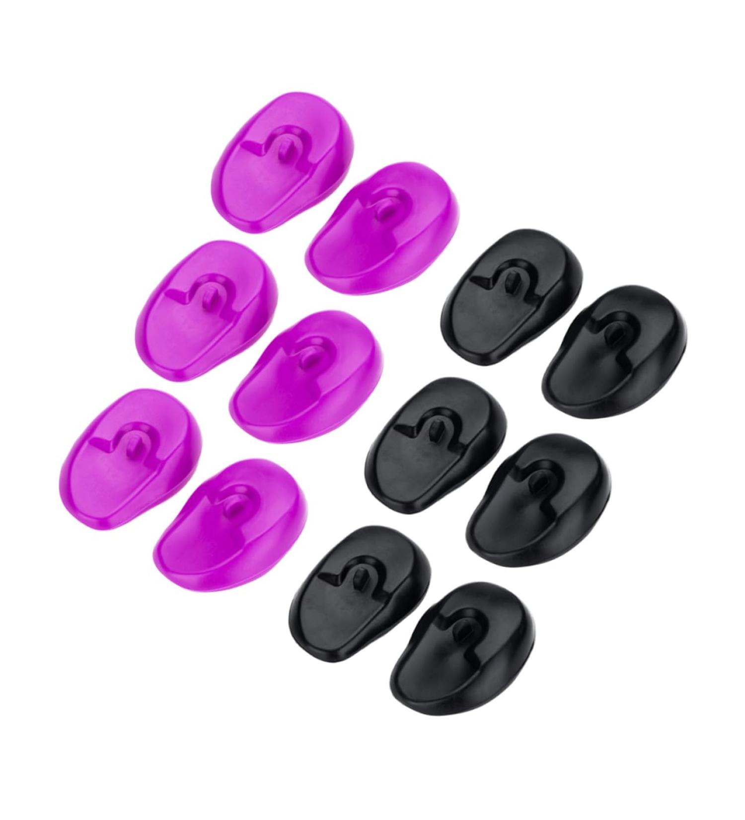 Mipcase 6 Cache Oreilles Silicone pour Coloration Capillaire Protection Auditive tanche et Confortable Accessoires Coiffure Usage Personnel et Salon - Buy Online on GoSupps.com
