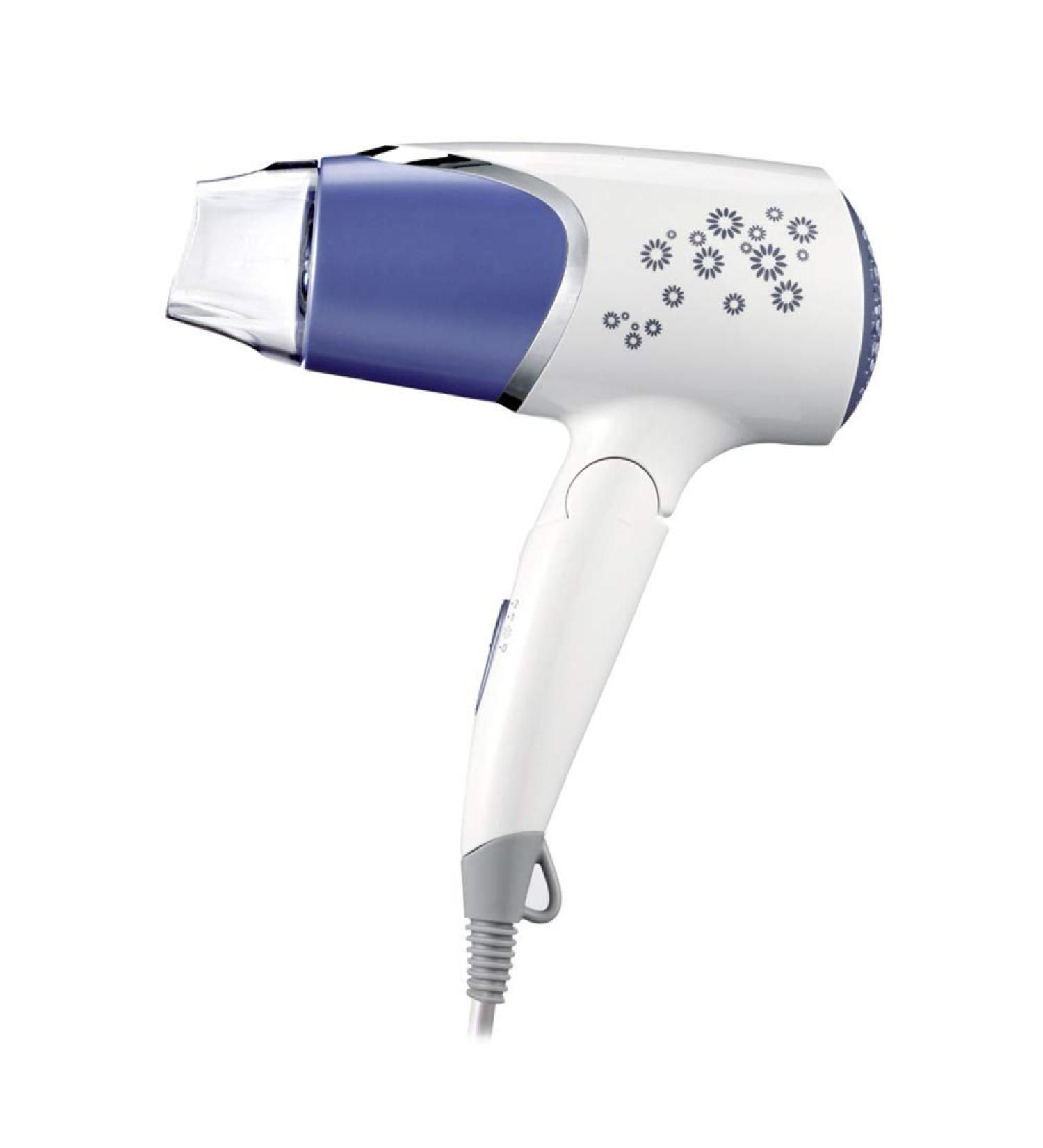 Salon Hairdryer Professional Hair Dryer Compact Hair Dryer 1500W Styling Hairdryer with Ionic Conditioning Powerful Constant Temperature 2 Speeds 1 Nozzles Quick Drying for Home and Travel Small Gift - Buy Online on GoSupps.com