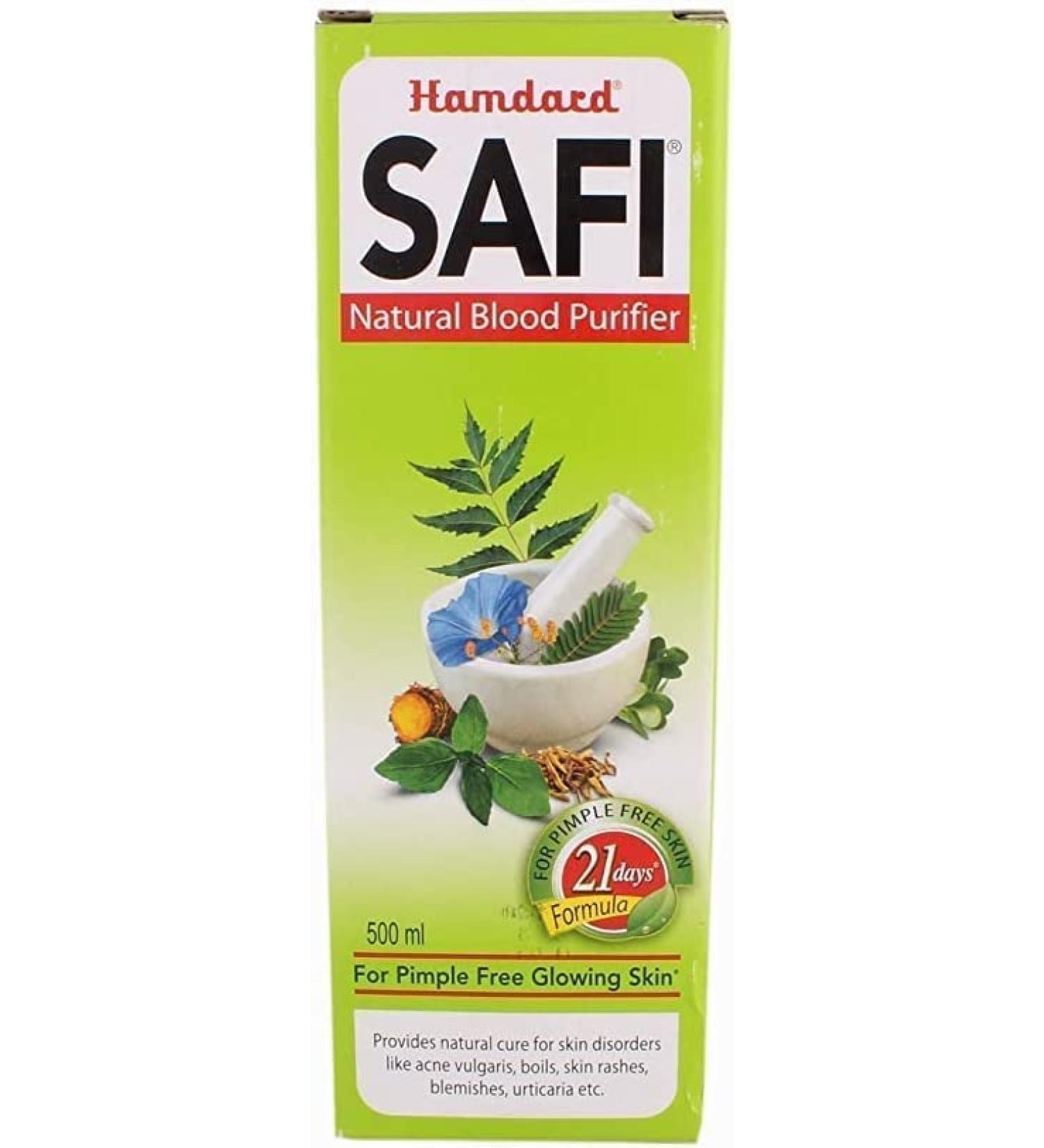 VEBA Safi Natural Blood Purifier - 500ml Bottle pack of 25 - Buy Online on GoSupps.com