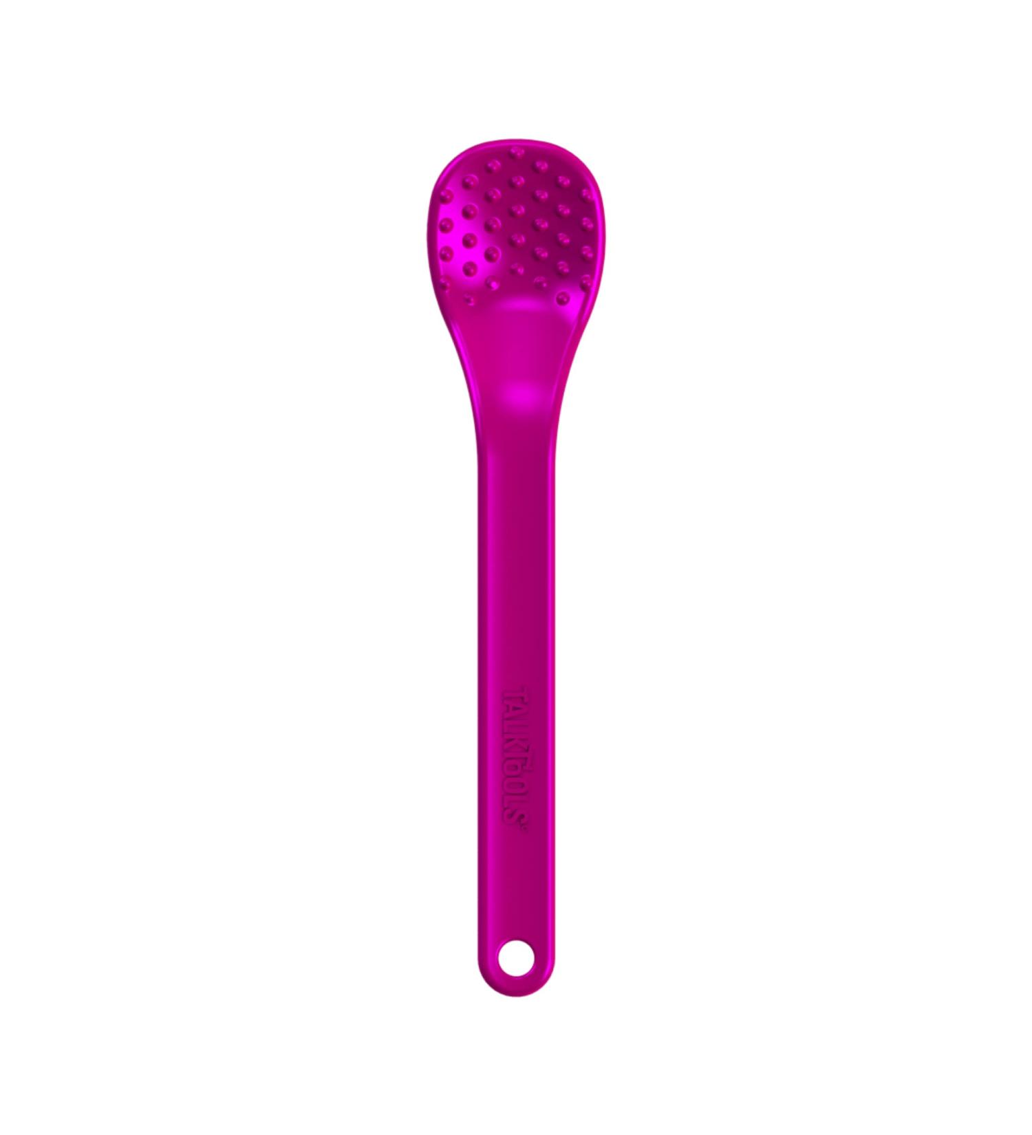 TalkTools Bumpy Maroon Spoons - Set of 12 | Oral Motor Therapy Tools - Buy Online on GoSupps.com