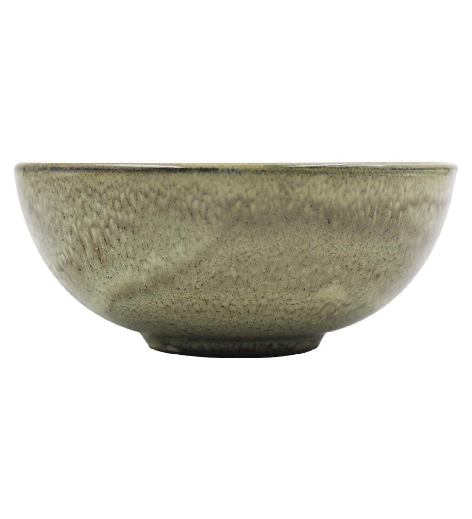 SHAOHUASC Multifunctional European Rice Bowl Ramen Bowl kiln Glaze Snack Bowl Fruit Salad Stoneware Small Bowl Tableware - Buy Online on GoSupps.com