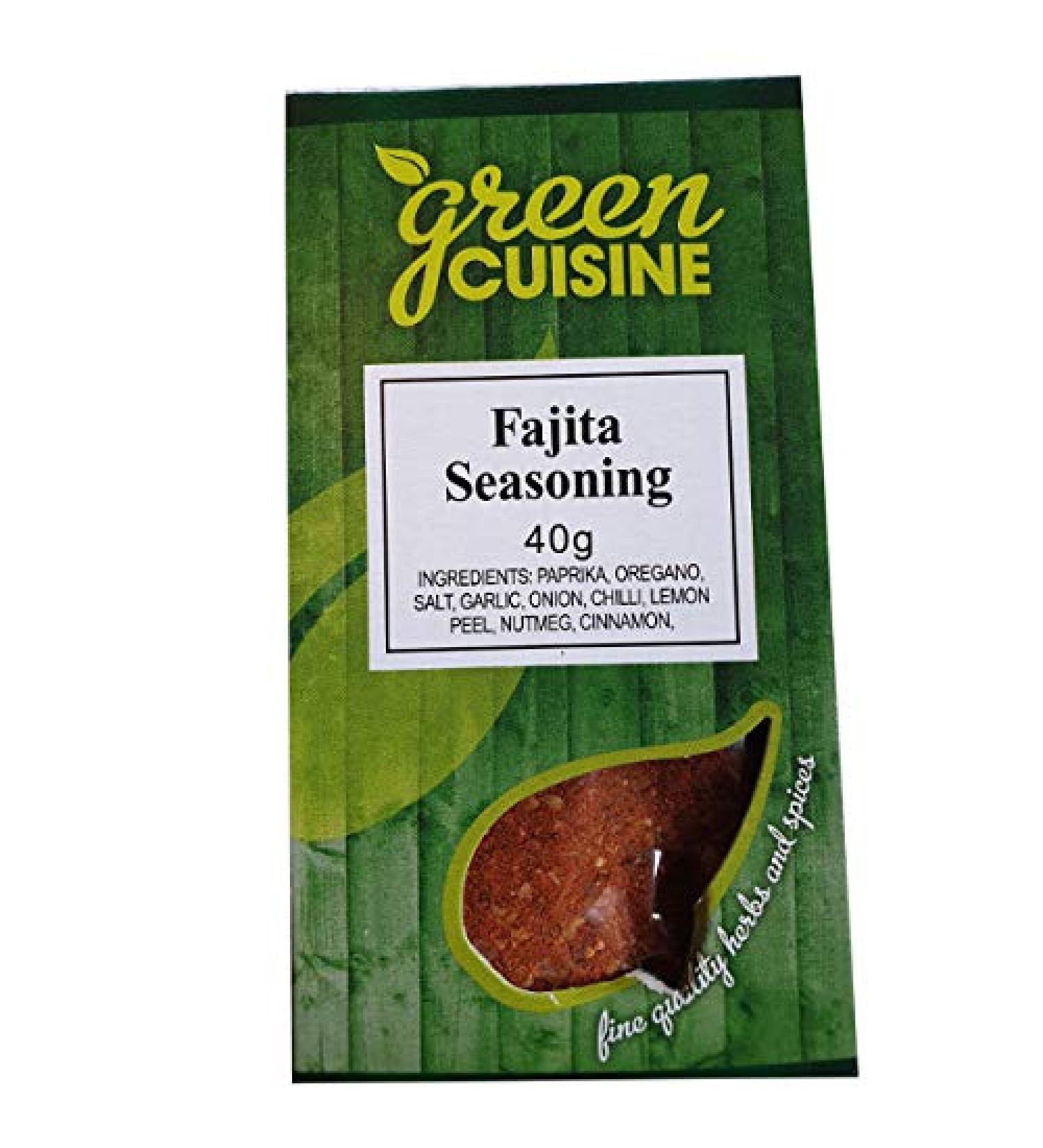 Green Cuisine (037) Fajita Seasoning 40g