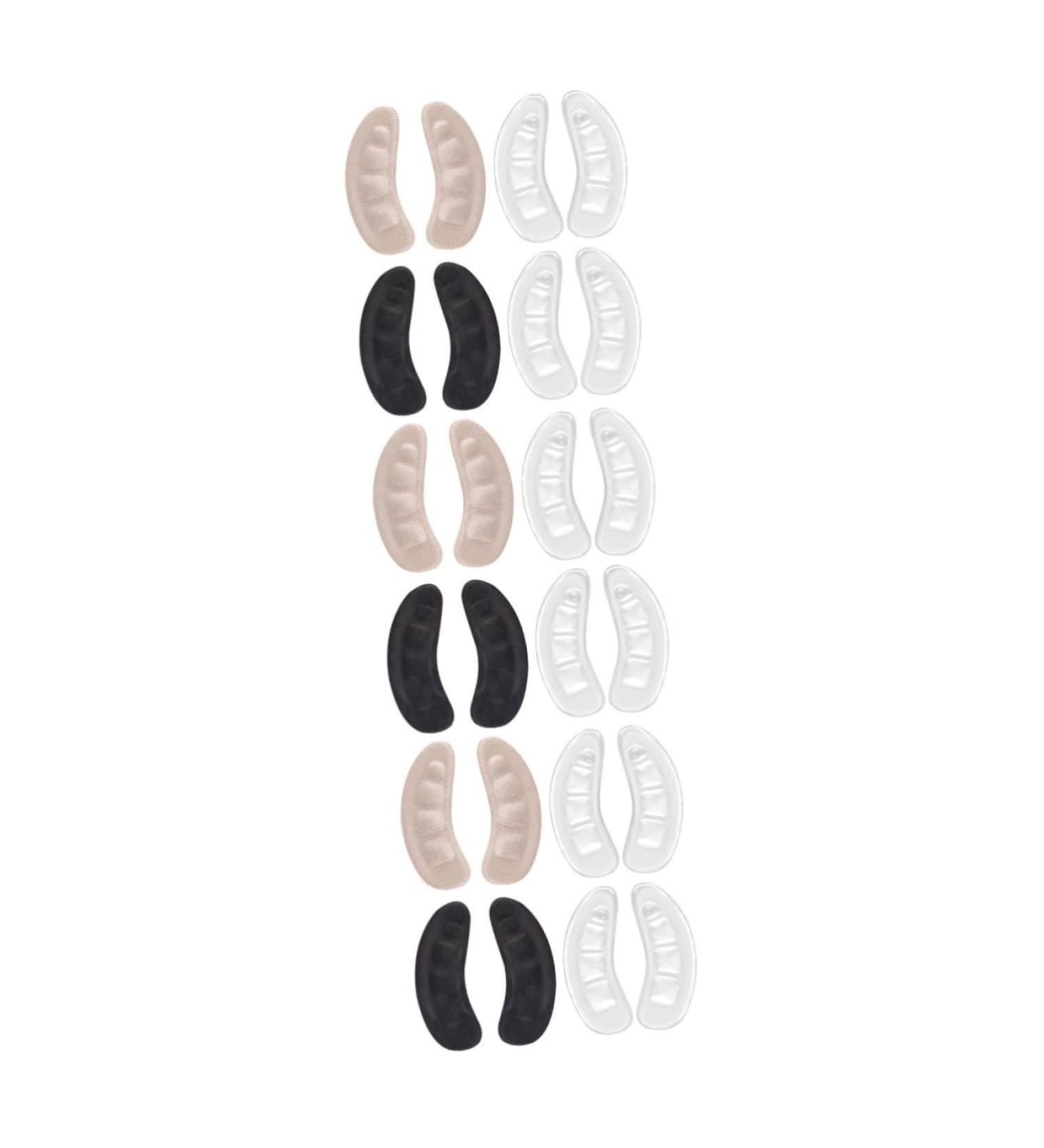 Buy GLEAVI 12 Pairs Anti-Wear Heel Stickers | Comfortable Cushions for High Heels & Sandals | Premium Insert & Grip Pads for Women - Buy Online on GoSupps.com