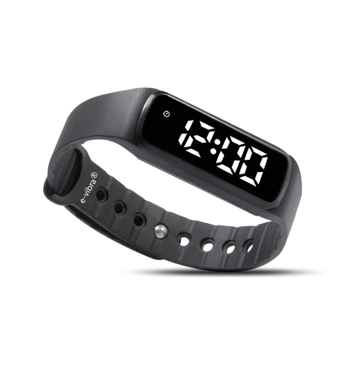 e-vibra Silent Vibration Alarm Clock - Ideal for Toilet Training Medication Reminders & Potty Timing for Kids & Adults (Black) - Buy Online on GoSupps.com