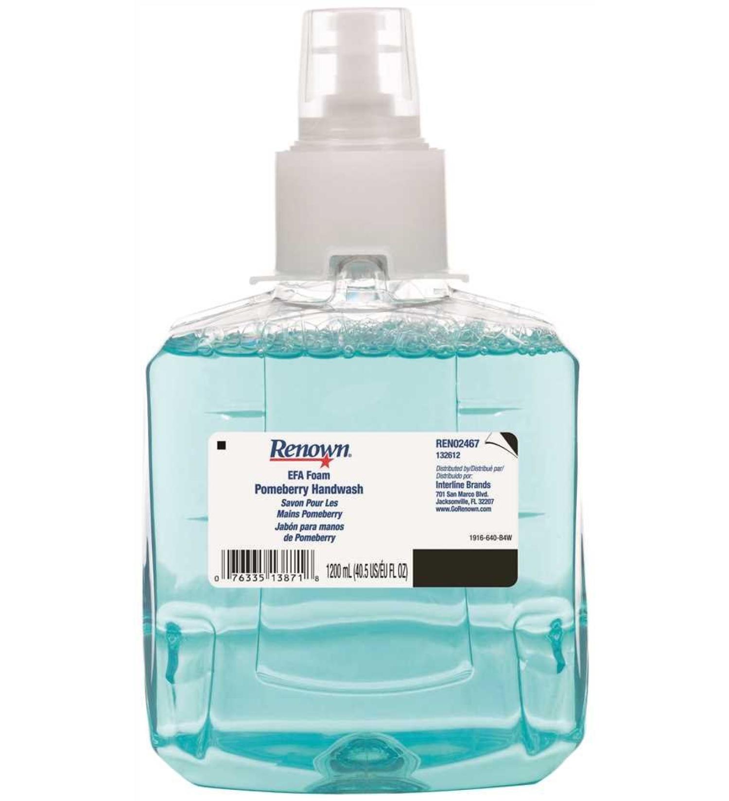 Renown REN02467 EFA Handwash Foam Pomeberry 1200 mL