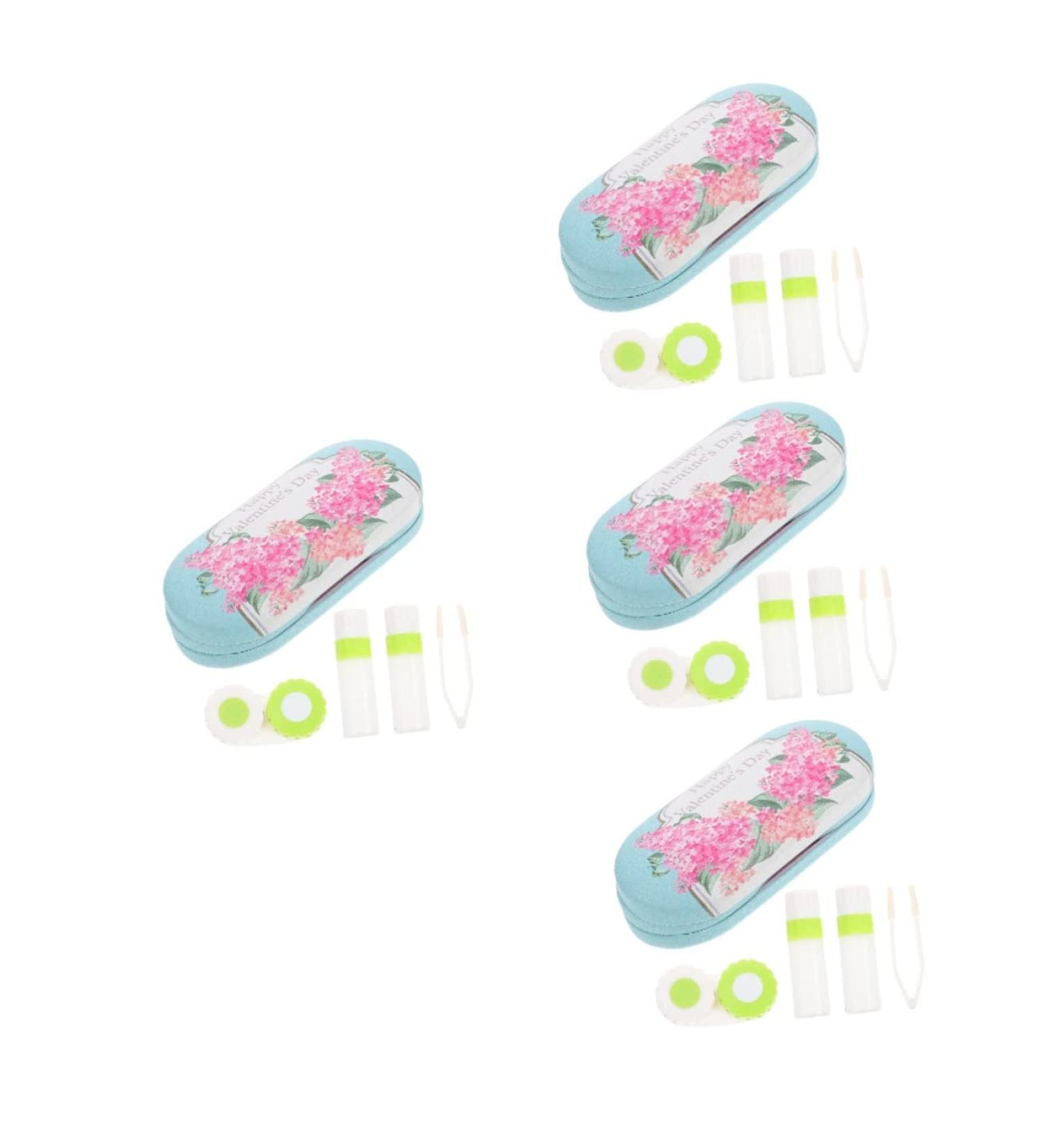 Partykindom Double-Layer Glasses Case | Family Travel Lens Accessories | Home & Travel Organizer | Durable & Stylish Eyewear Container - Buy Online on GoSupps.com