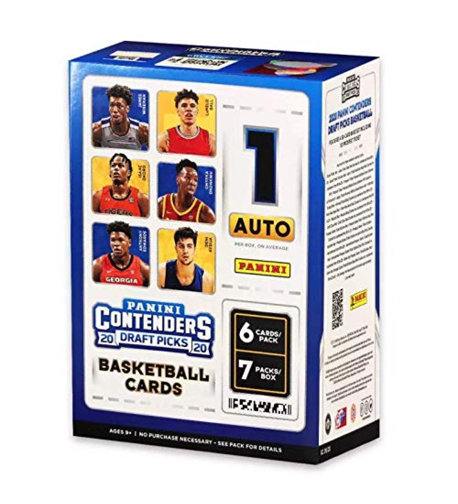 2020 NBA Contenders Draft Picks Basketball Trading Card Blaster Box - Buy Online at [Your Company Name] - Buy Online on GoSupps.com
