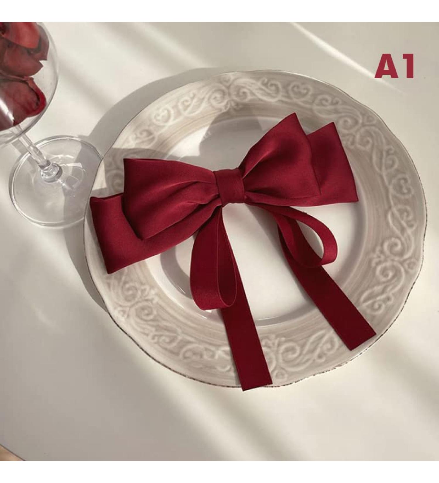 Hairpin Big Bow Big Bow Double Ribbon Women