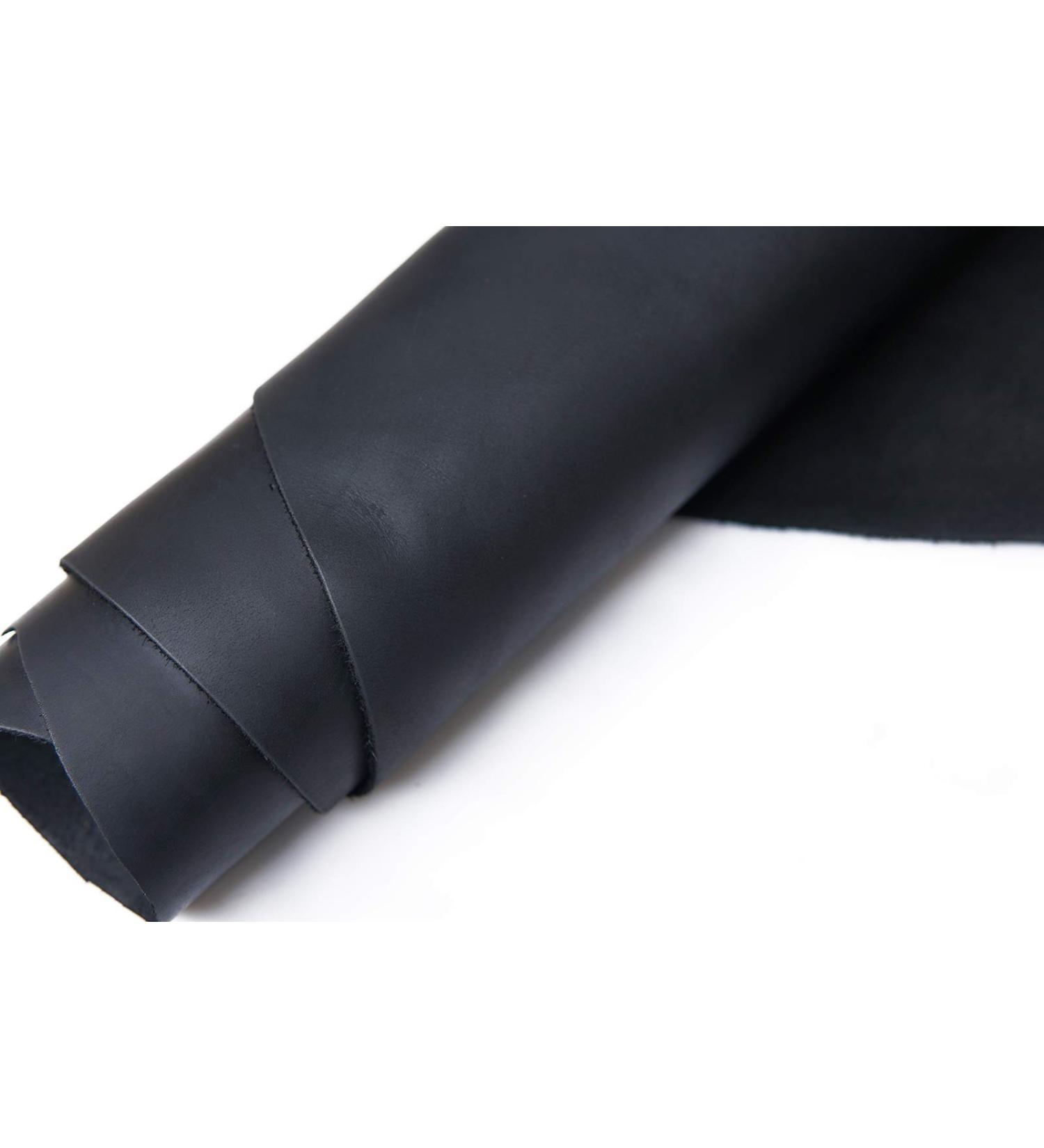 2.0mm Thick Full Grain Cowhide Leather Square | Pure Black 12x12in | Ideal for Tooling, Sewing, Crafts & Workshops - Buy Online on GoSupps.com