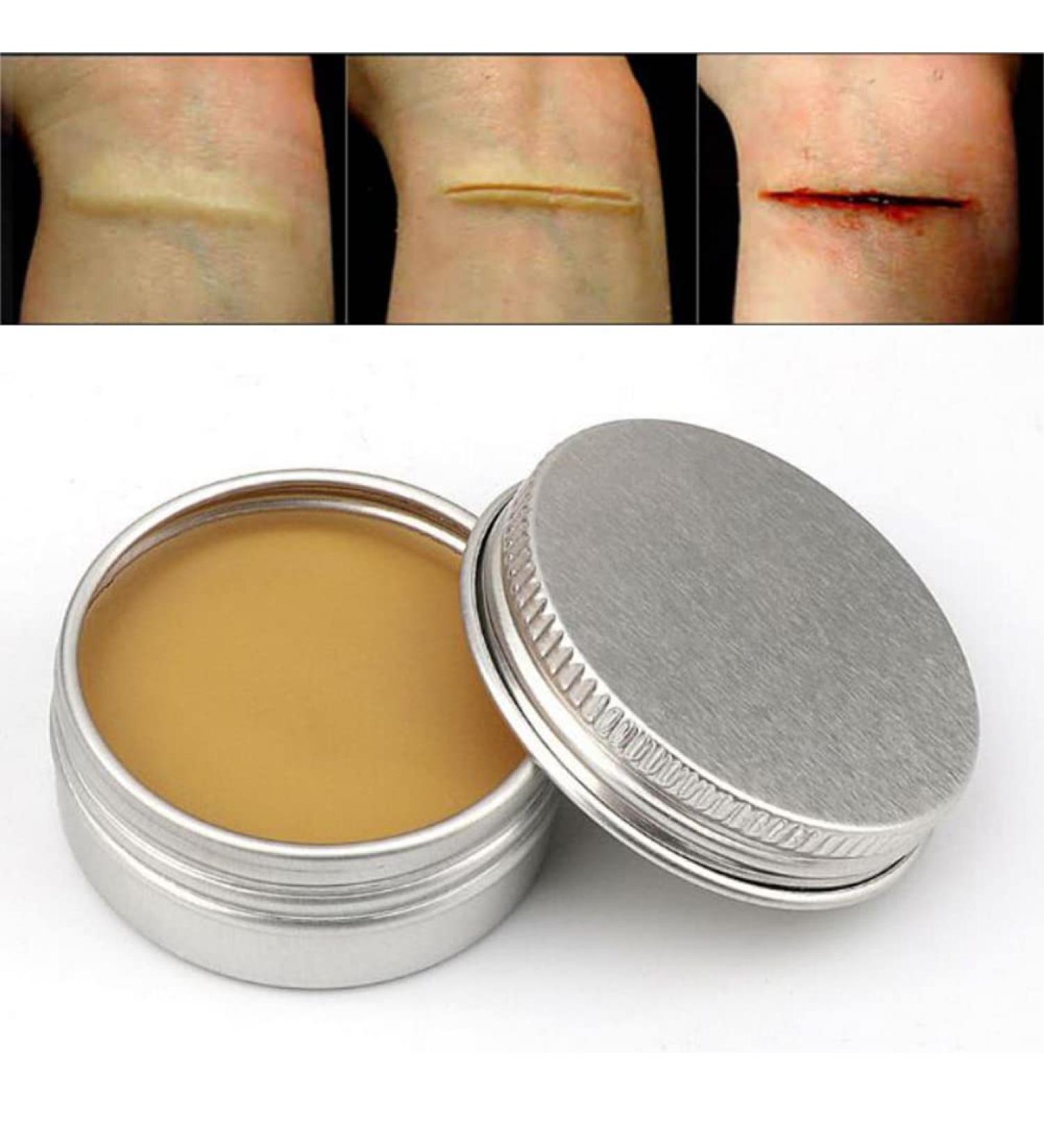 Lucoss Cosplay Makeup - Special Effects Fake Wound Skin Scar Wax (50g) for Halloween & Themed Parties - International Shipping Available - Buy Online on GoSupps.com