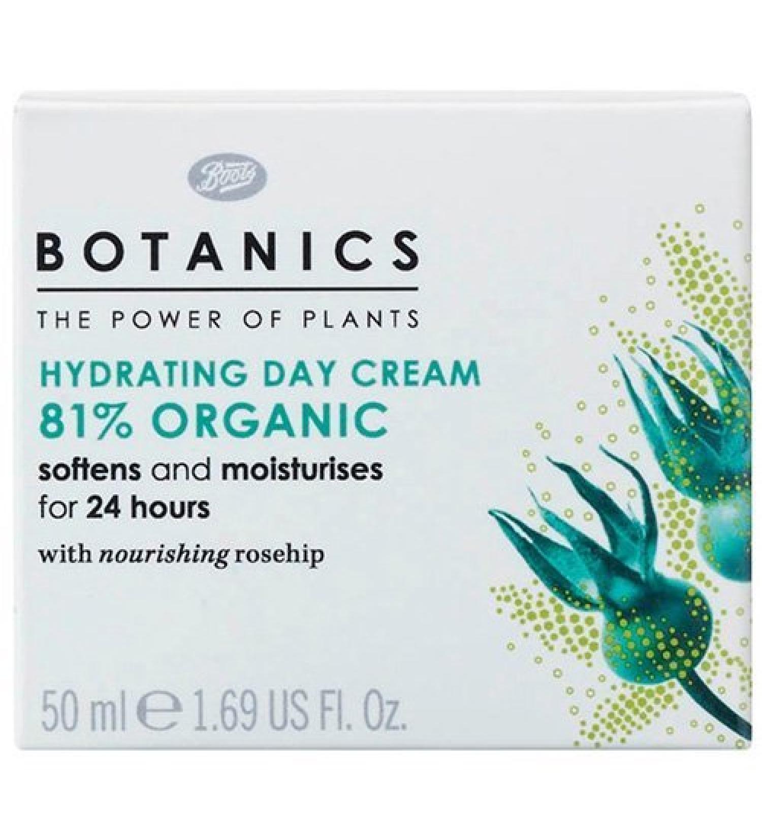 Boots Botanics Organic Hydrating Day Cream 1.69 fl oz (50 ml) by Boots