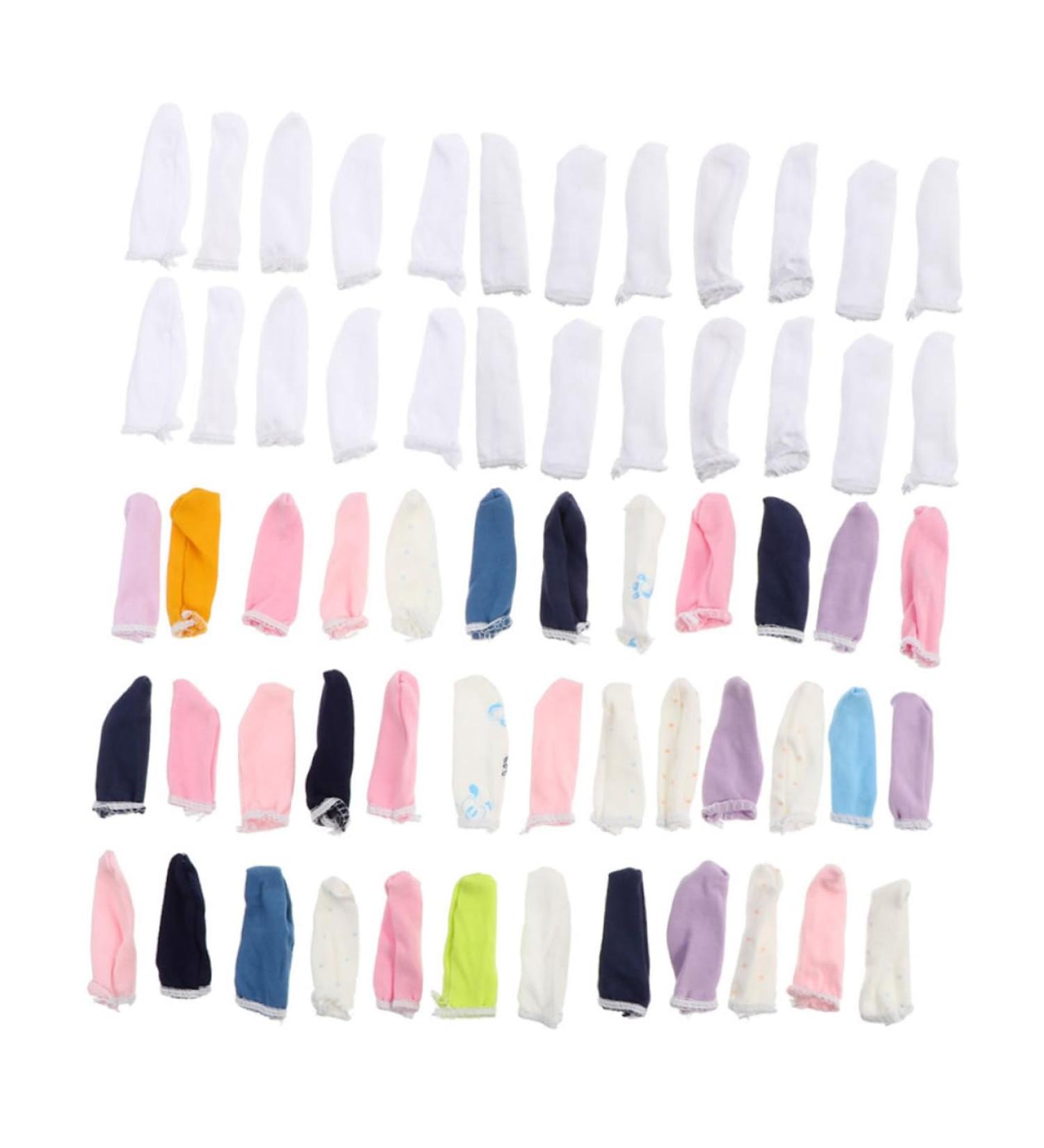 FOMIYES 100pcs Pure Cotton Finger Cots - Breathable Finger Protector Sleeves & Toe Covers | Assorted Colors for Splint & Bandage Use - Buy Online on GoSupps.com