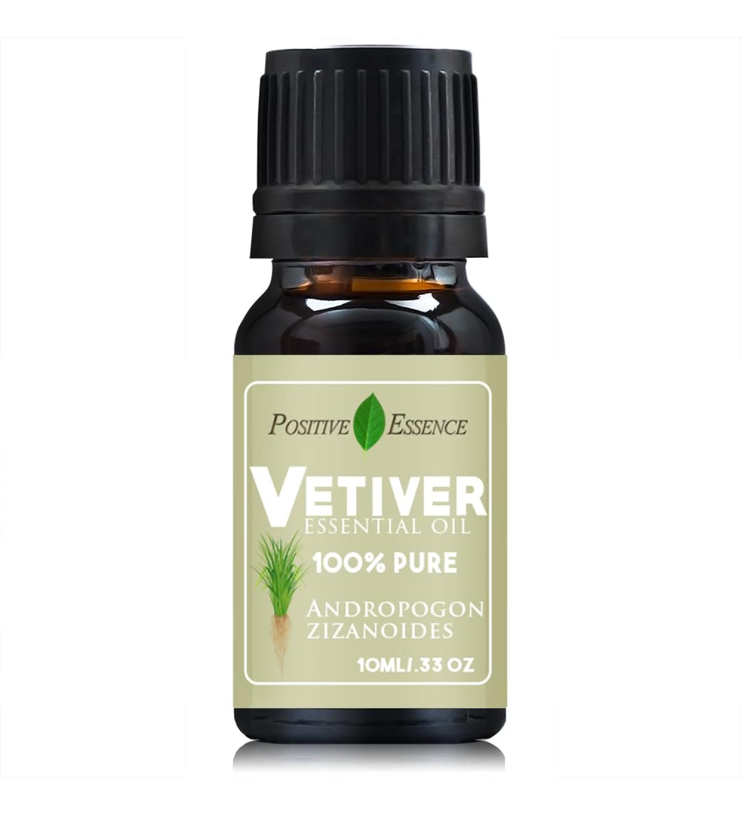 100% Pure Vetiver Essential Oil - Organic Relaxation Oil for Diffusers Farm-Fresh from Thailand 10ml - Buy Online on GoSupps.com
