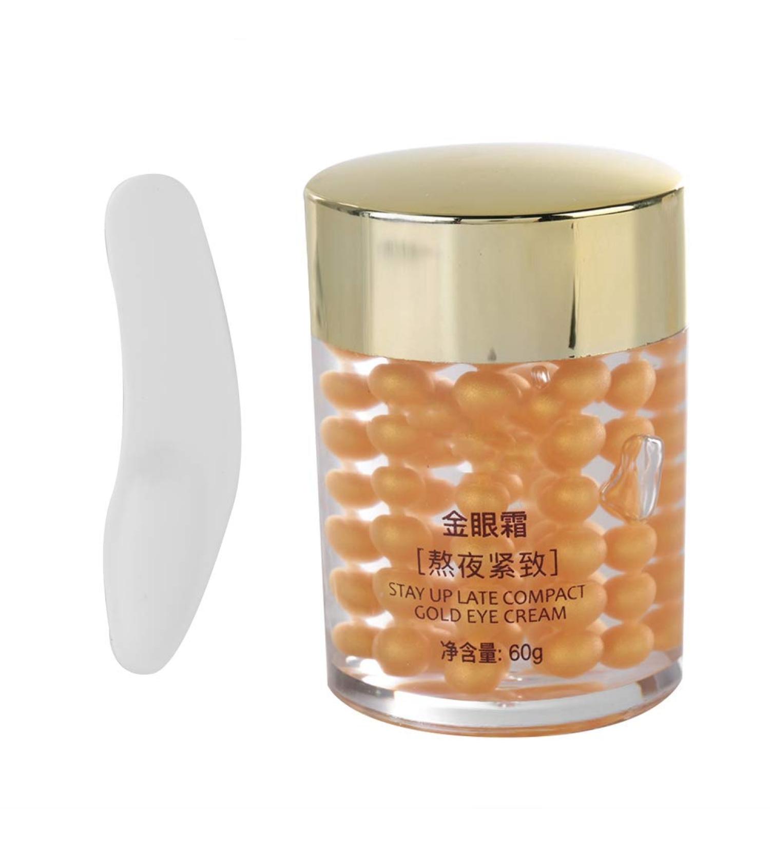 Gold Eye Cream | Deep Moisture & Dark Circle Removal | Non-Fatty Formula for Lifted Eyes - Buy Online on GoSupps.com