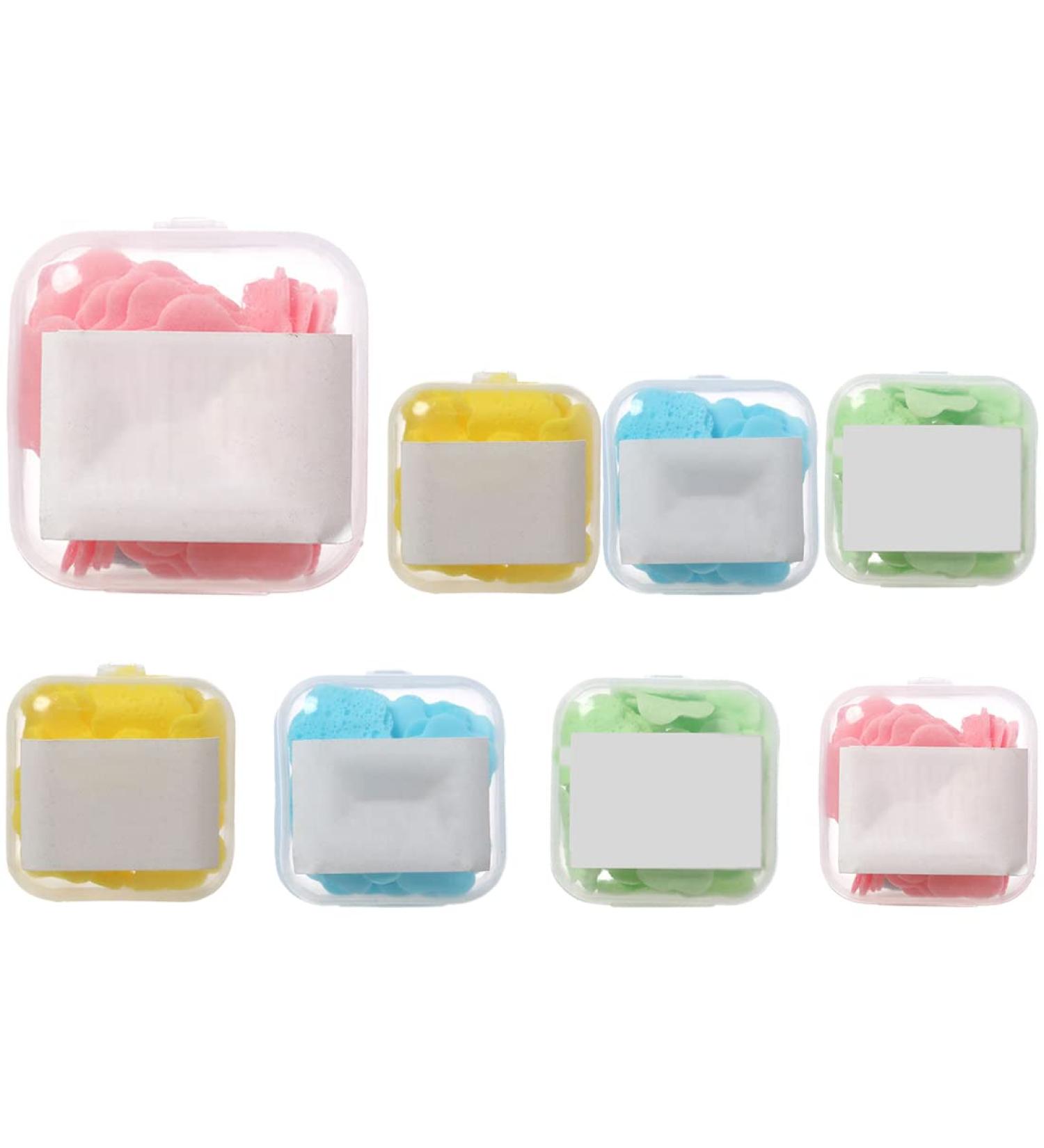 XPEX 8 Boxes of Portable Paper Soap Leaves - Ideal for Travel Camping Hiking | Mini Soap Flakes for On-the-Go Hygiene - Buy Online on GoSupps.com