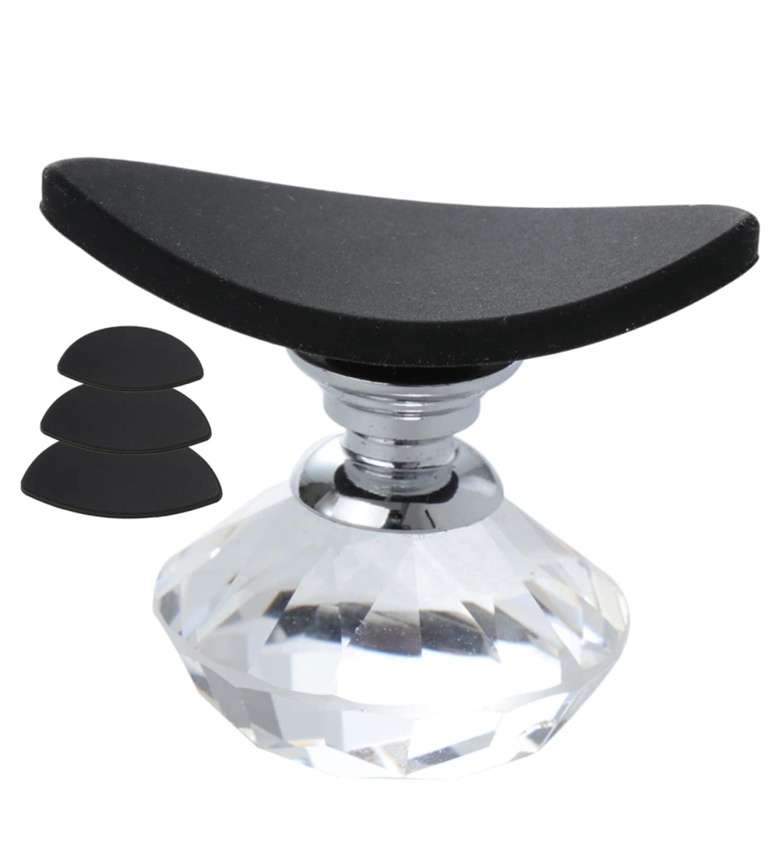 Beatifufu 1 Set eye shadow stamp makeup tools make up accessories lazy Durable Eyeshadow Seal template crease 5x4cm Black - Buy Online on GoSupps.com