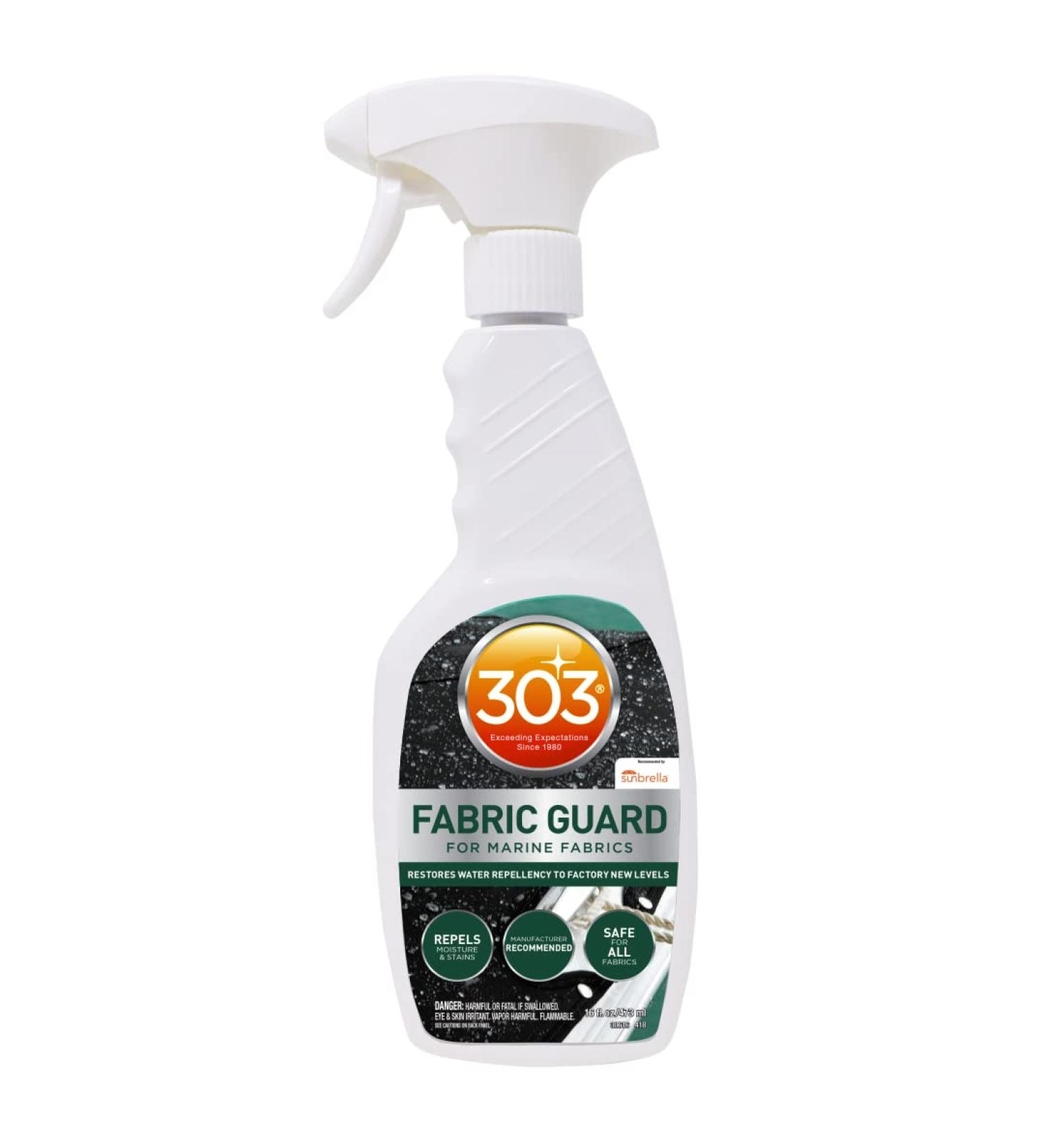 303 Products 30616CSR Fabric Guard 16 Oz. Sprayer - White | Protection for Fabrics | Products Inc - Buy Online on GoSupps.com