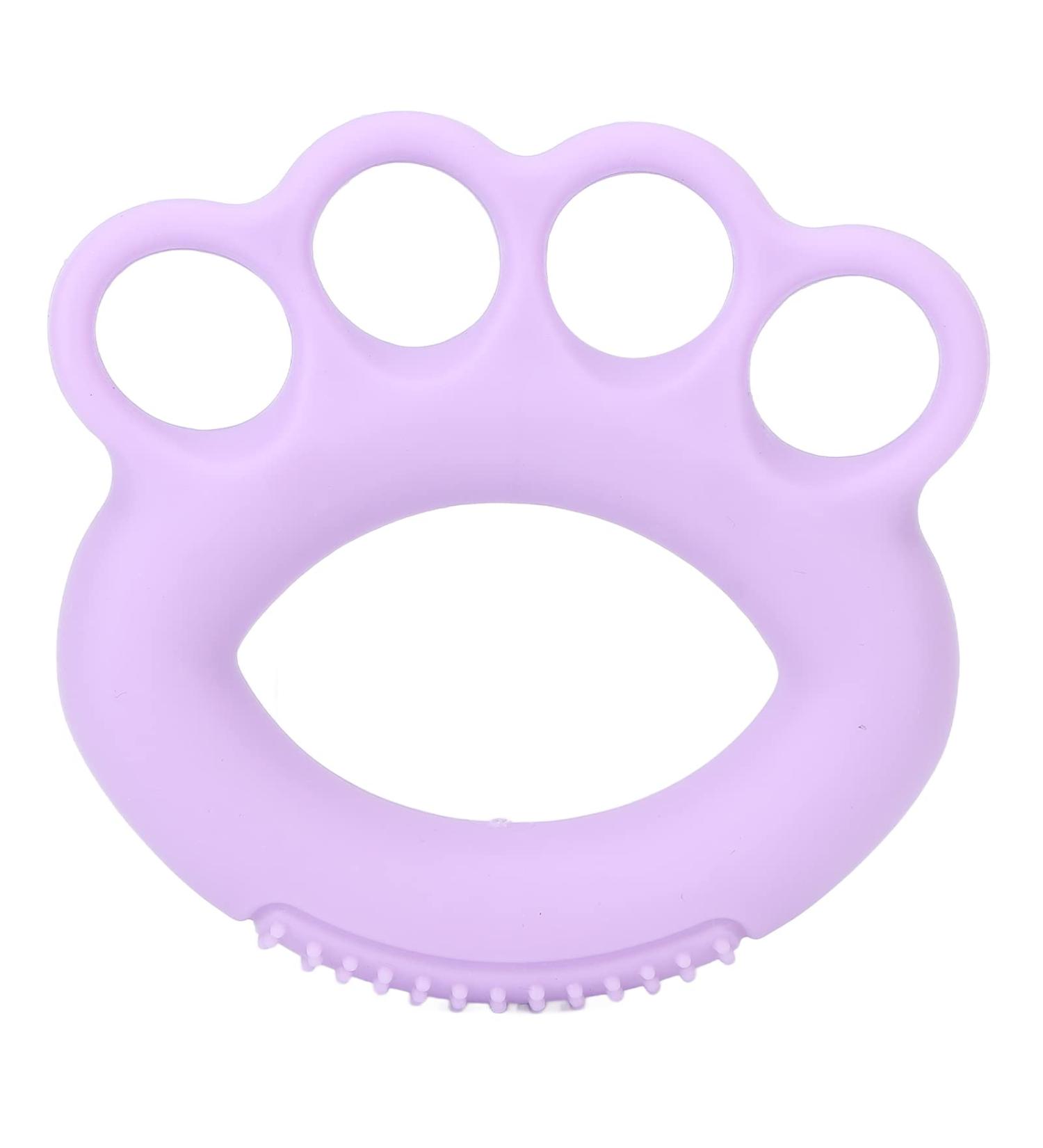 4 Finger Holes Grip Exerciser Hand Grip Strengthener Hand Recovery Exerciser for Relieve Hand Cramps Hand Rehabilitation Equipment for Athletes Patients 50LB - Buy Online on GoSupps.com