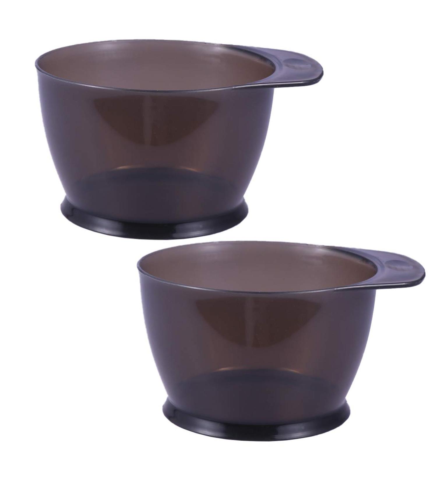 Lurrose 2-Piece Hair Color Mixing Bowls | Durable Plastic Dye Shells for Perfect Hair Coloring - Buy Online on GoSupps.com