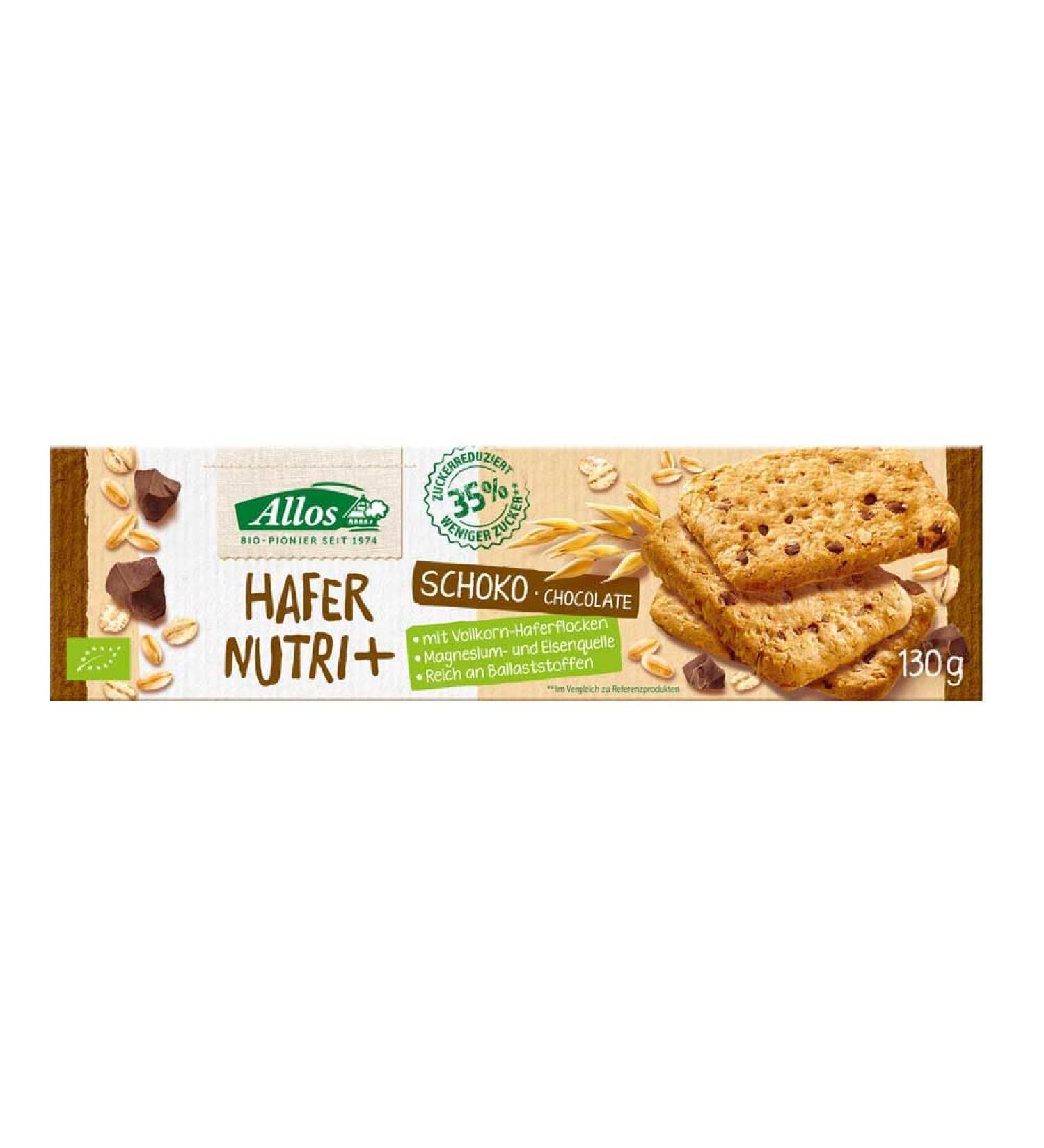 Allos Allos - Nutri + Cookies Oatmeal Chocolate 130g
