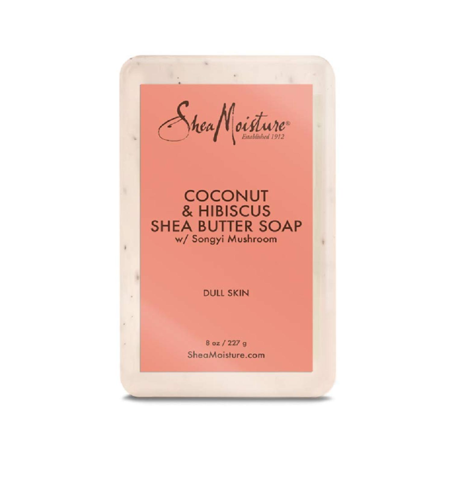 Shea Mst Ccnt&Hbscs Shbtr Size 8.0 O Shea Moisture Coconut & Hibiscus Shea Butter Soap 8.0oz