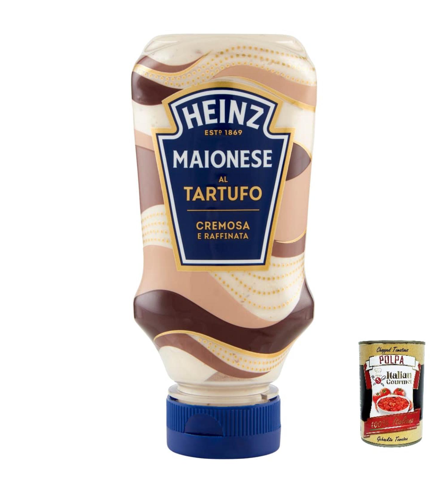  Italian Gourmet E.R. Heinz Mayonnaise Truffle Mayo Truffe 213 g + Pulp Italian Gourmet Pulp 400 g - Buy Online on GoSupps.com