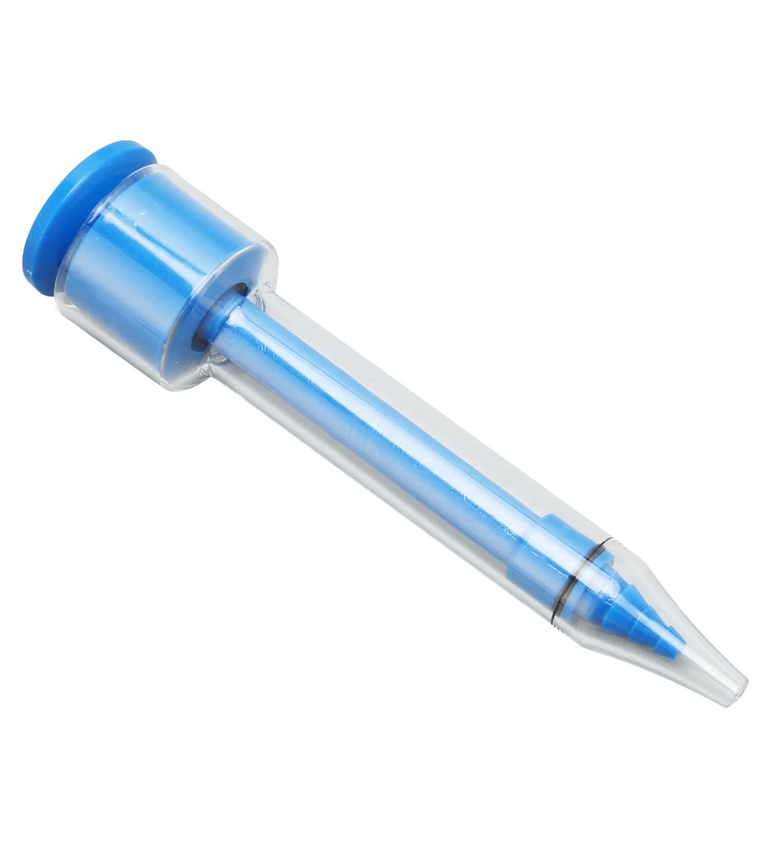 Earmold Syringe Refillable - Blue | Ear Impression Sampling Tool for Hearing Devices - Buy Online on GoSupps.com