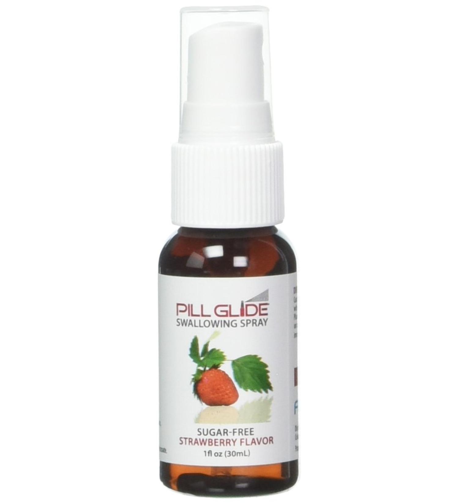 Pill Glide Spray - 1oz - Strawberry Flavor | Easy Swallowing Solution - Buy Online on GoSupps.com