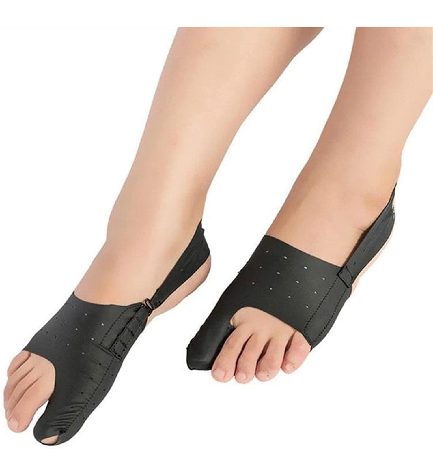 WXHZHQ Toe Spreader & Bunion Corrector - Hallux Valgus Relief Foot Pain Care Orthosis (Black Size S) - Day & Night Support - Buy Online on GoSupps.com
