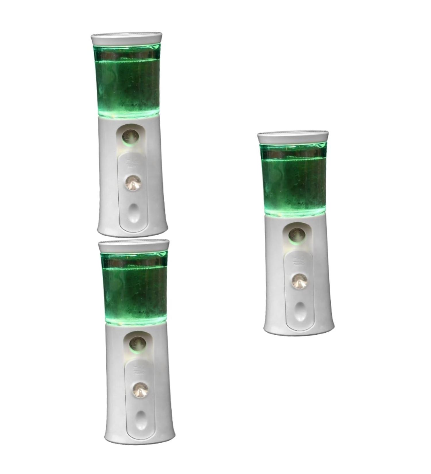 Healeved 3 Sets Hydrating Instrument Hand Held Sprayer Mini Humidifier Mini Travel Steamer Face Abs White - Buy Online on GoSupps.com