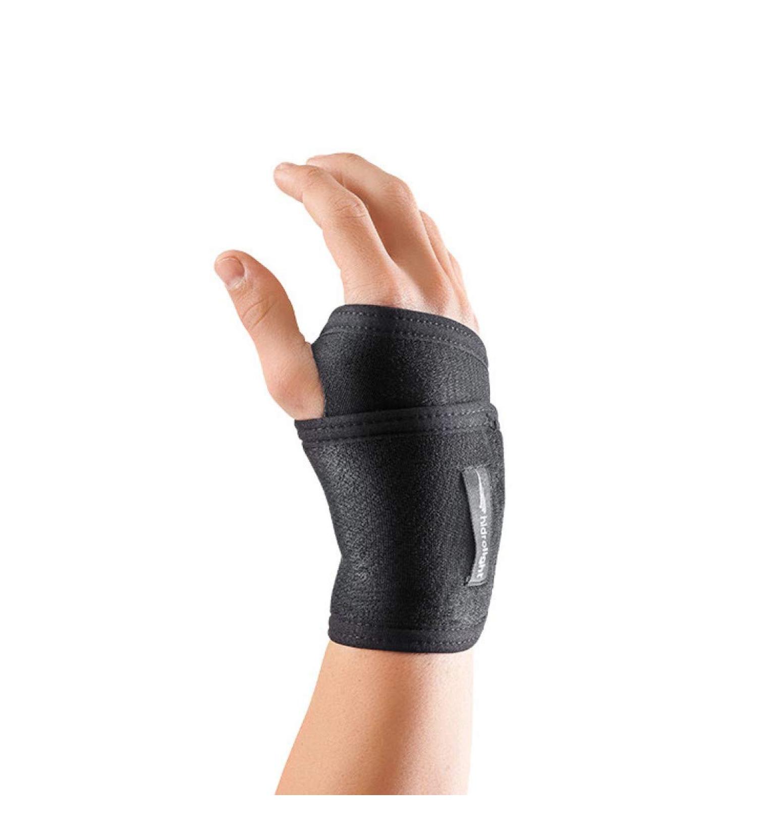 Adjustable Pain Relief Wristband for Tendonitis & Arthritis - Non-Slip Carpal Tunnel Support - Black - One Size Fits All - Buy Online on GoSupps.com