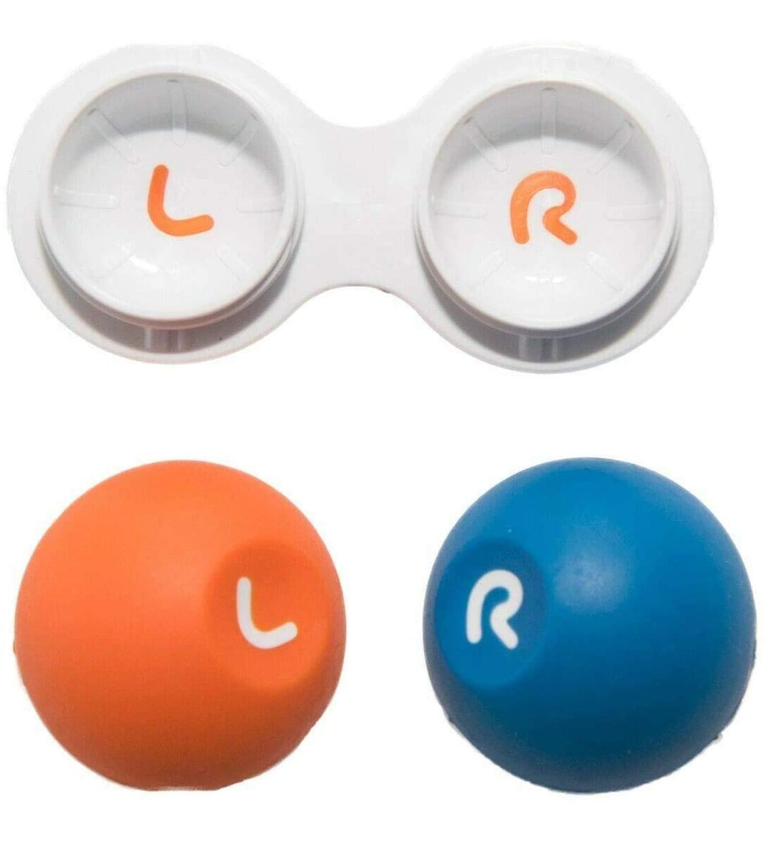 Buy Sports World Vision Contact Lenses - Flat Screw Closure Container 6 Pack Multicolored Ships Internationally - Buy Online on GoSupps.com