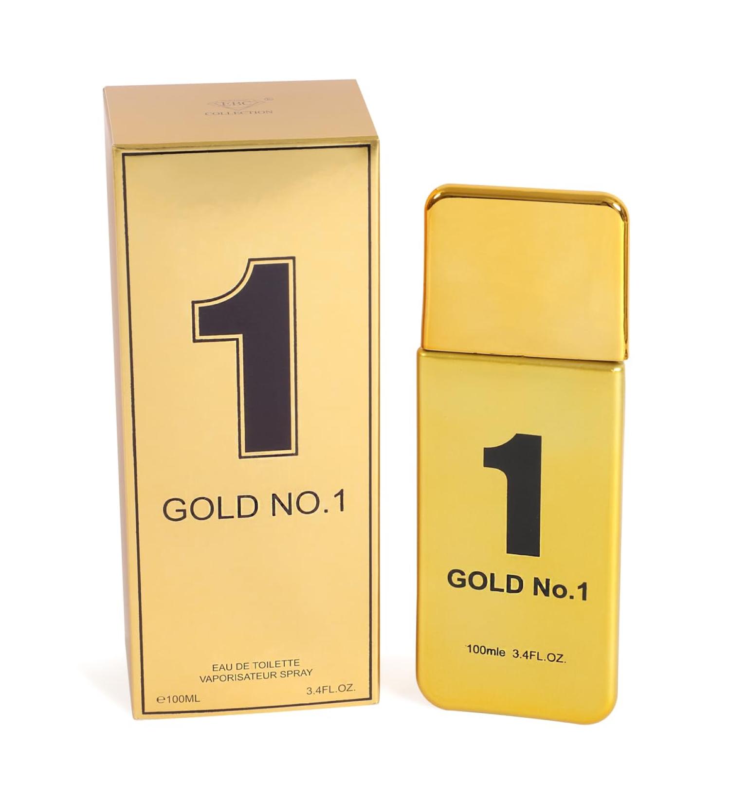EBC PERFUME Gold No.1 Spray Cologne - Eau De Toilette for Men - 3.4 fl.oz - Buy Online on GoSupps.com