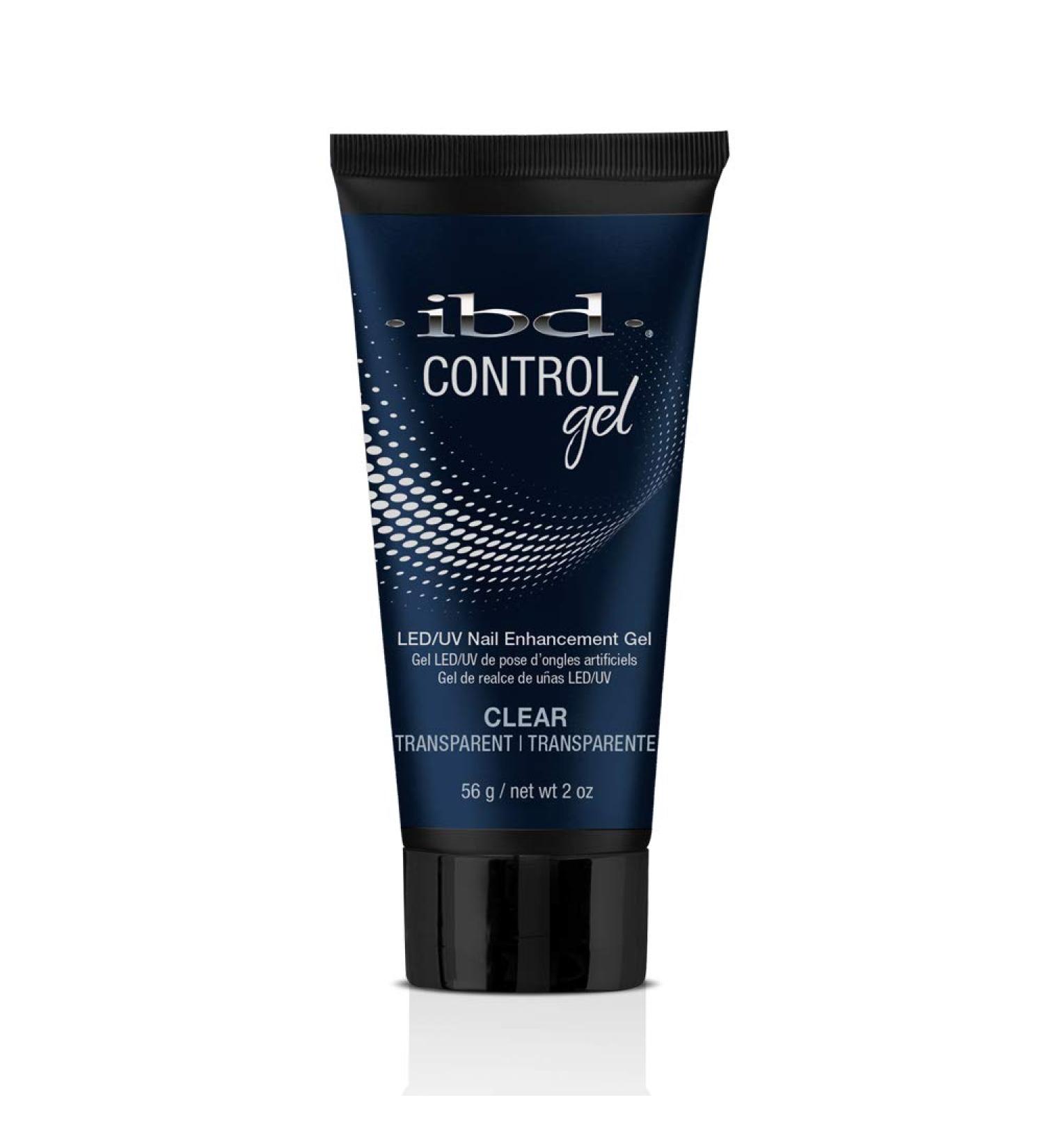 IBD Pro-Hybrid Nail Control Gel Clear LED/UV Nail Enhancement Gel 2 oz - Professional Nail Care - Buy Online on GoSupps.com