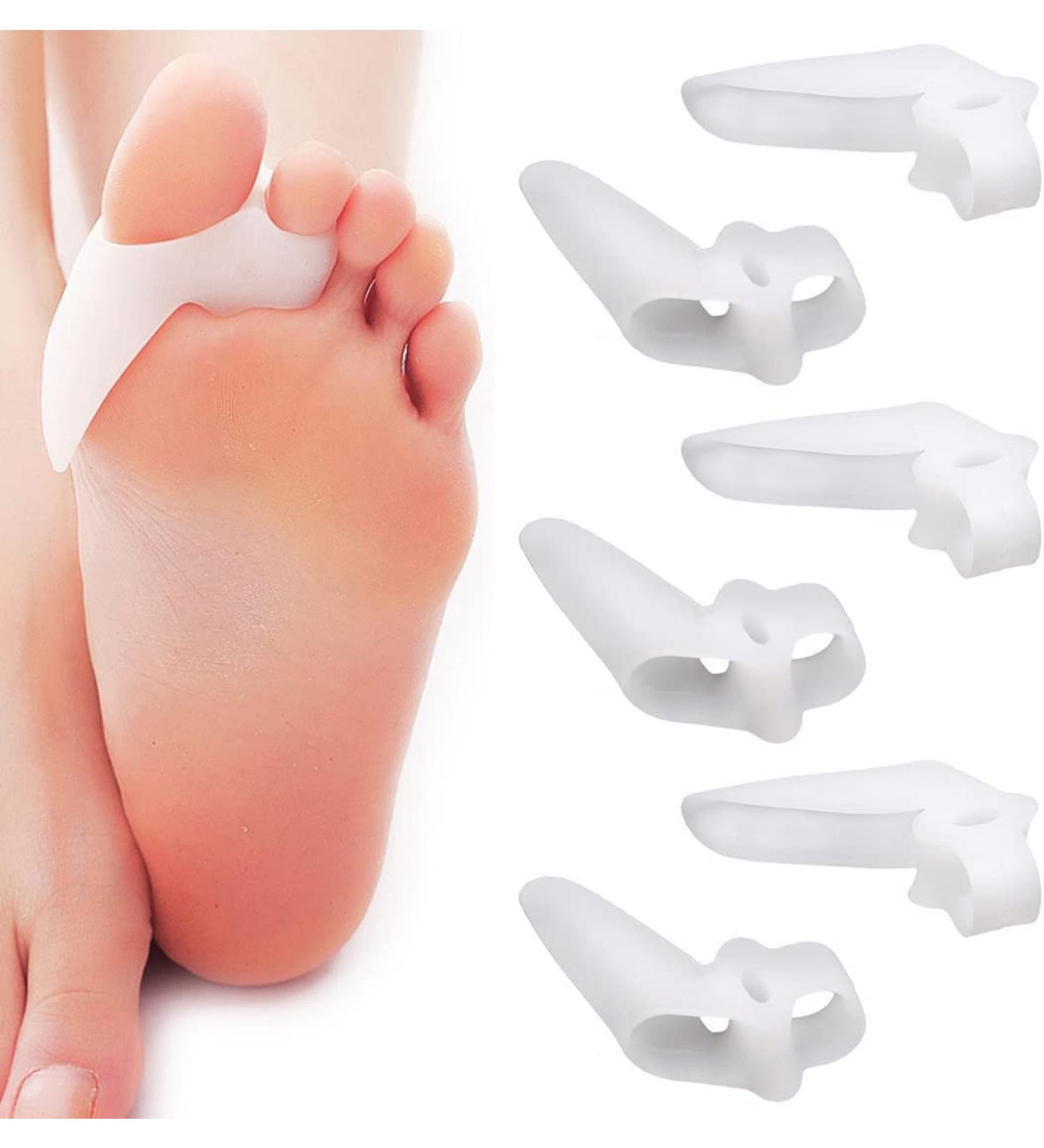 Bunion Pad Set (3 Pairs) with Protector - 1/2 Inch Thick, Bonus Exercise Band | Relieve Big Toe Joint Pain & Align Feet - Buy Online on GoSupps.com