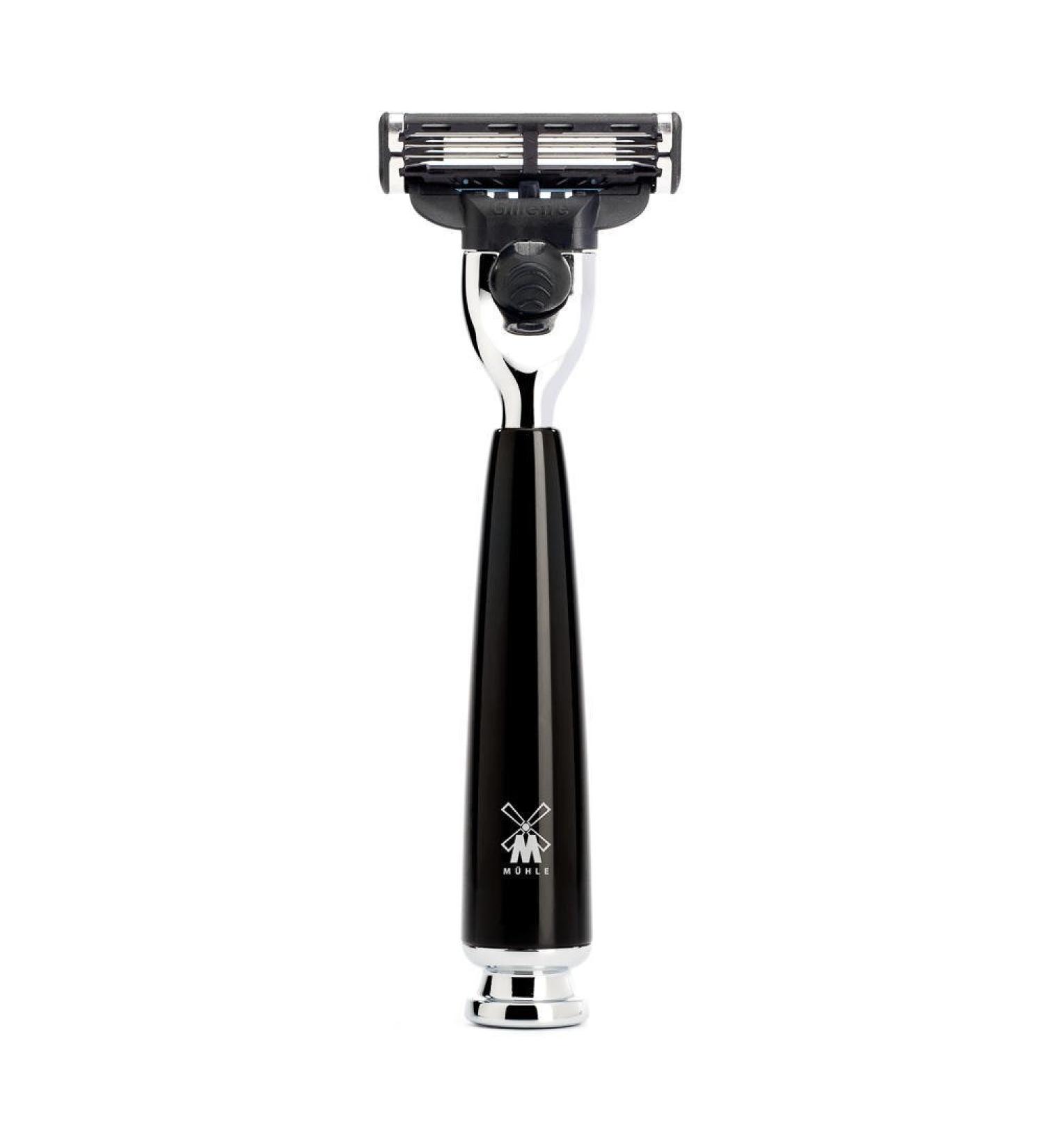 M HLE RYTMO Black 3-Blade Razor