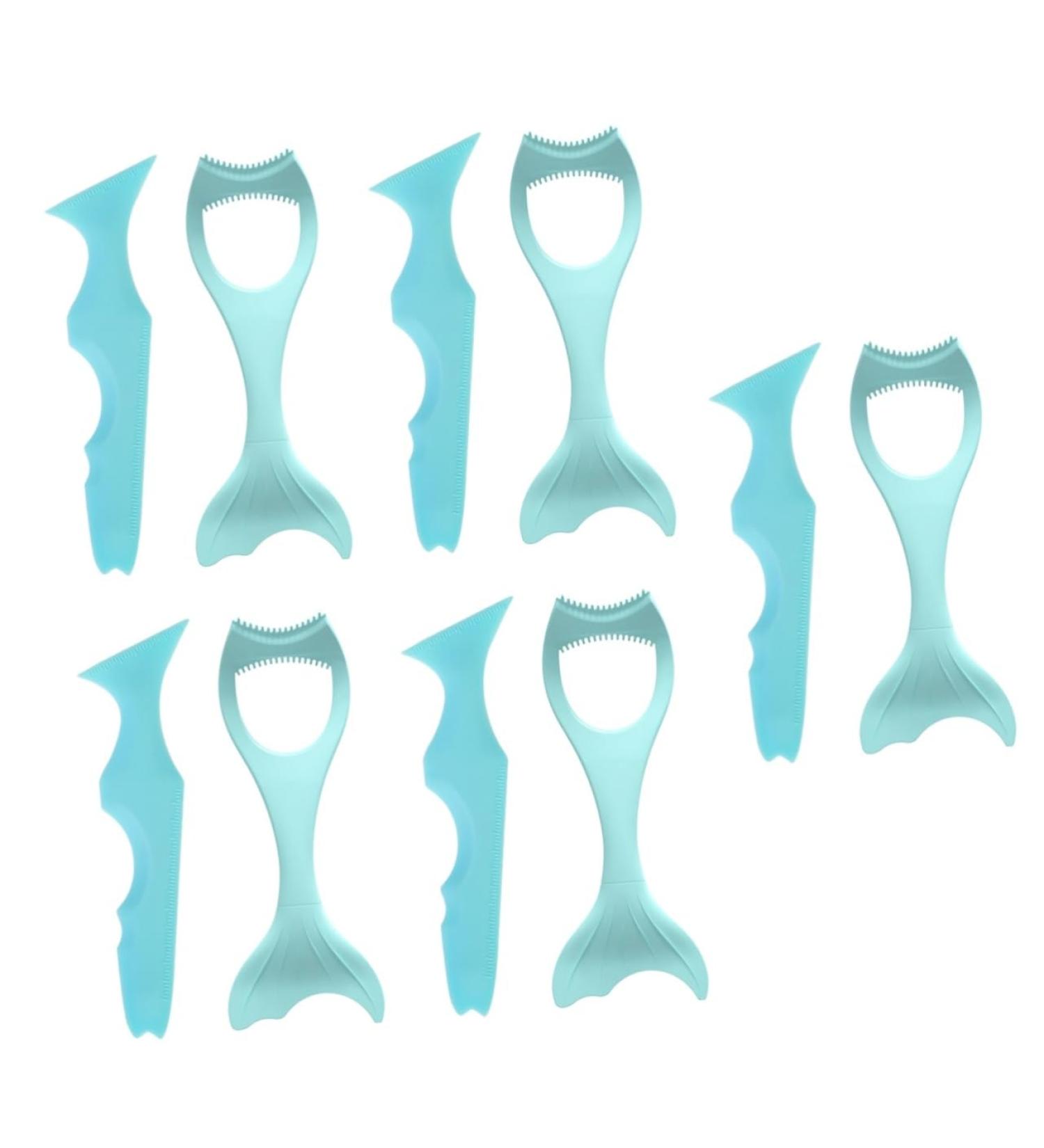 POPETPOP 10 Pcs Molde De Para Resina Eyelash Mascara Guide Eyeliner Applicators Blindfold Auxiliary 15x5.7cmx5pcs - Buy Online on GoSupps.com