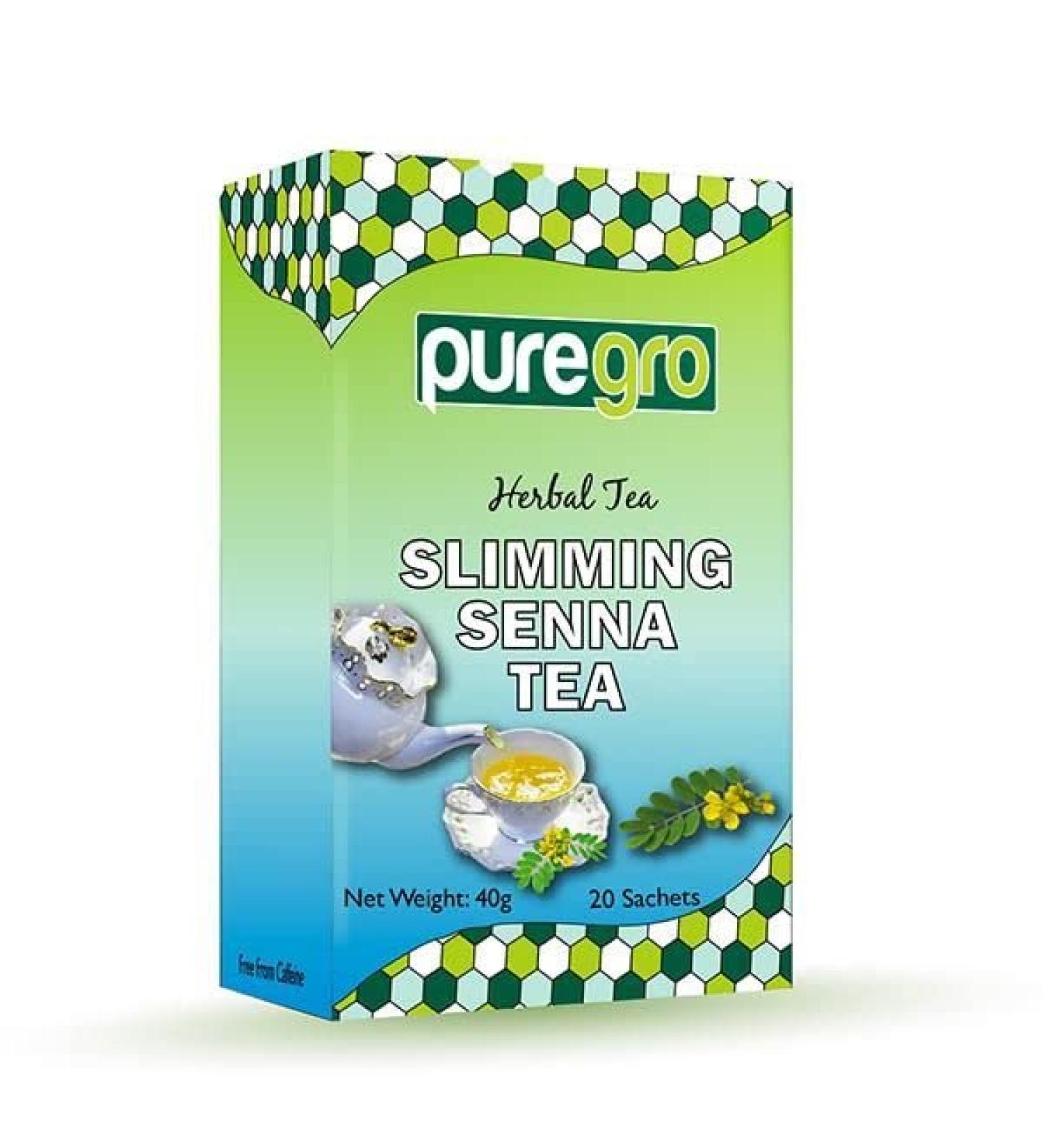 Puregro Herbal Slimming Senna Tea (20 Tea Bag) 40g