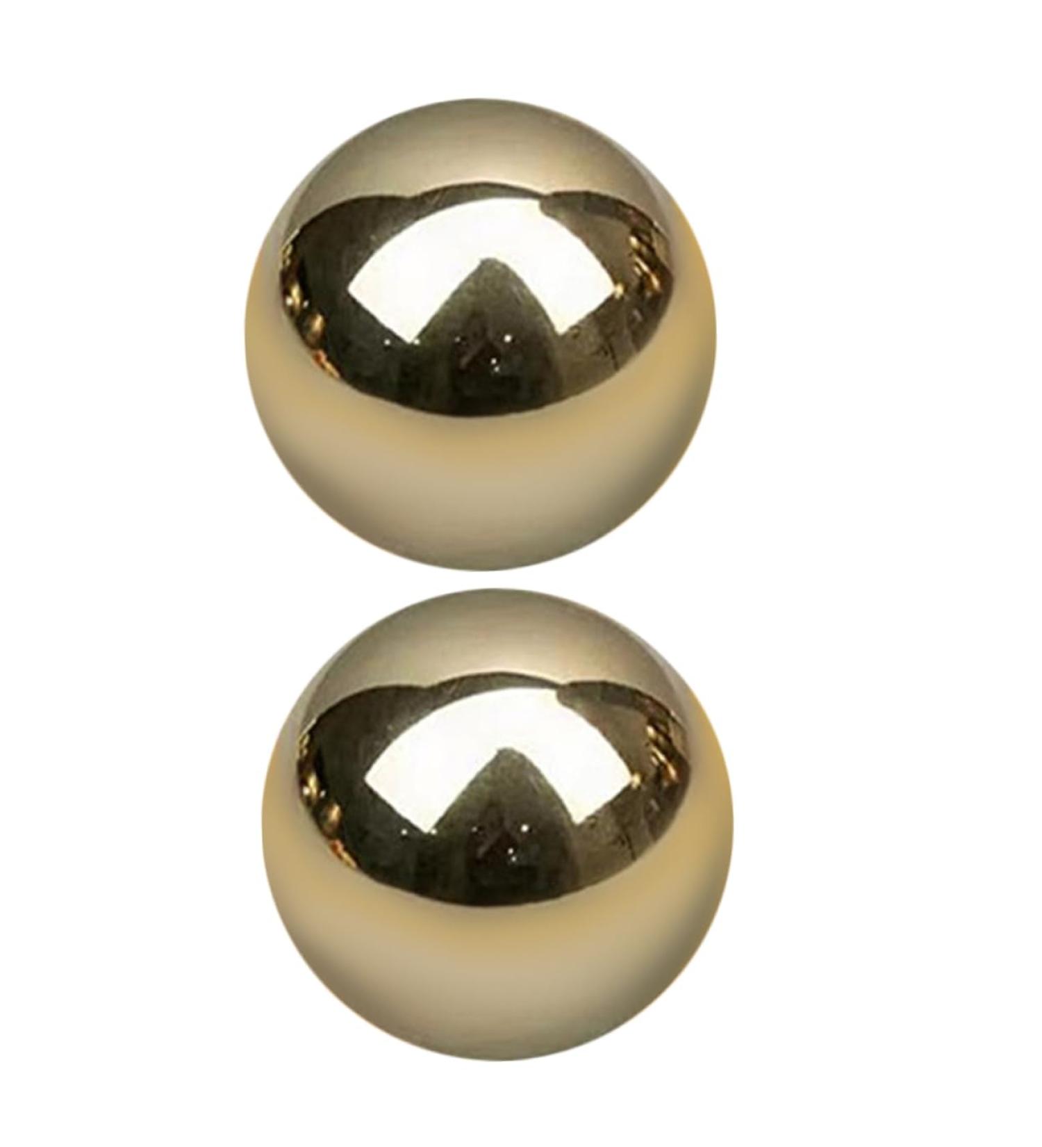 Osaladi Brass Gymnastics & Massage Balls - Premium Metal Handballs for Boccia Sport | International Shipping - Buy Online on GoSupps.com